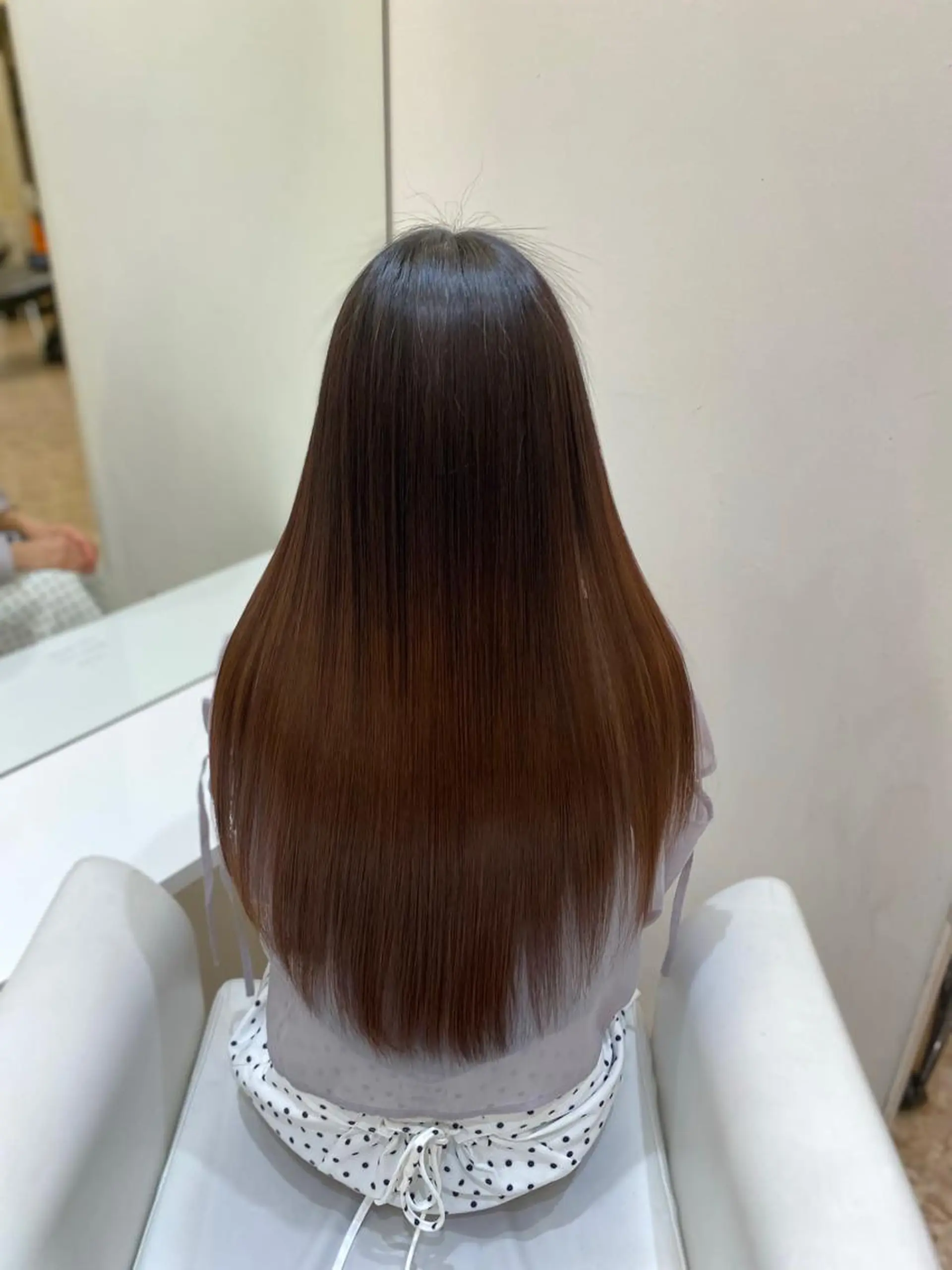 ロング カラー レイヤー/艶カラー /韓国ヘア/高松のヘアスタイル