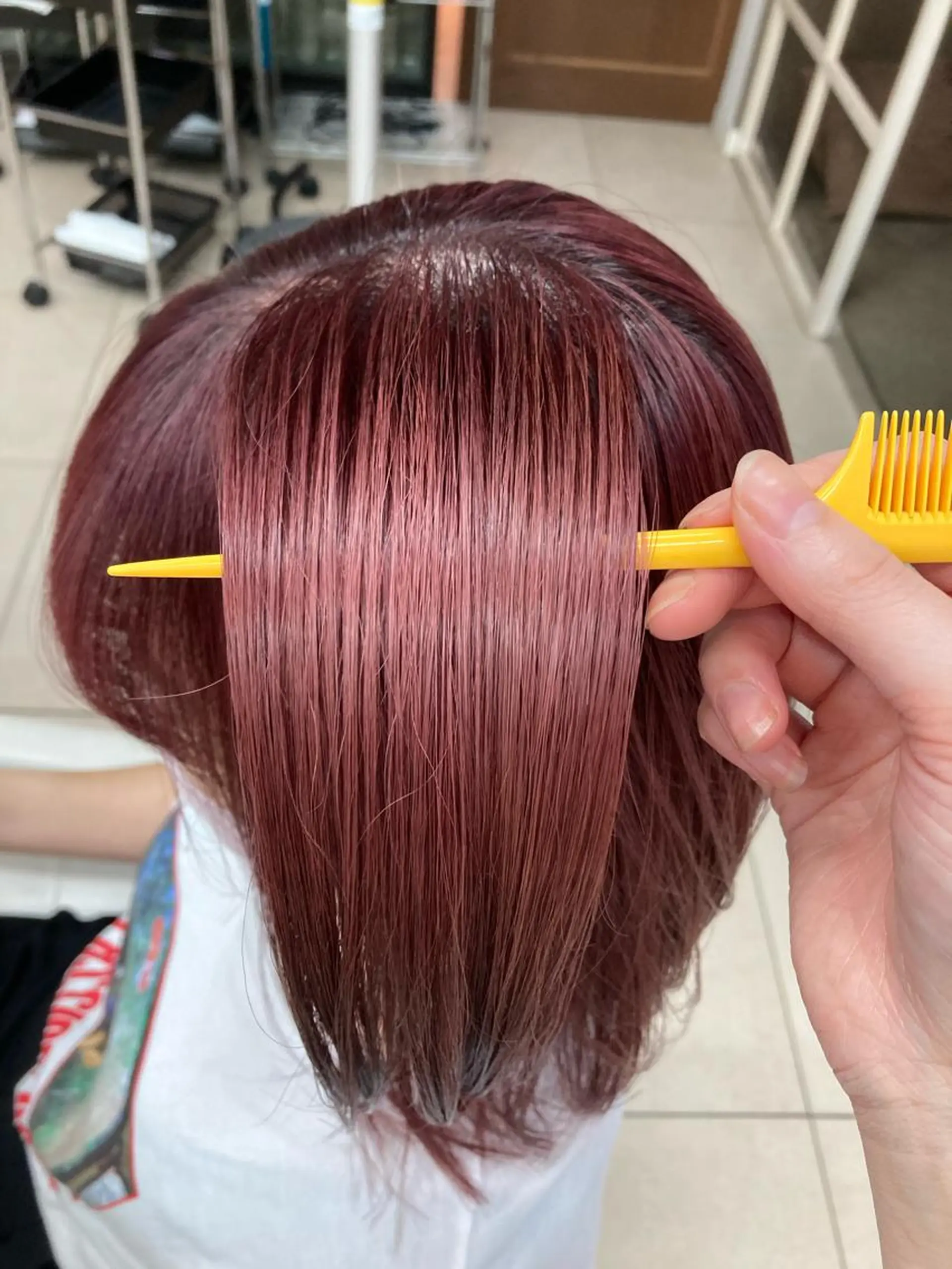 カラー 🫧ダメージレス🫧 松下のヘアスタイル
