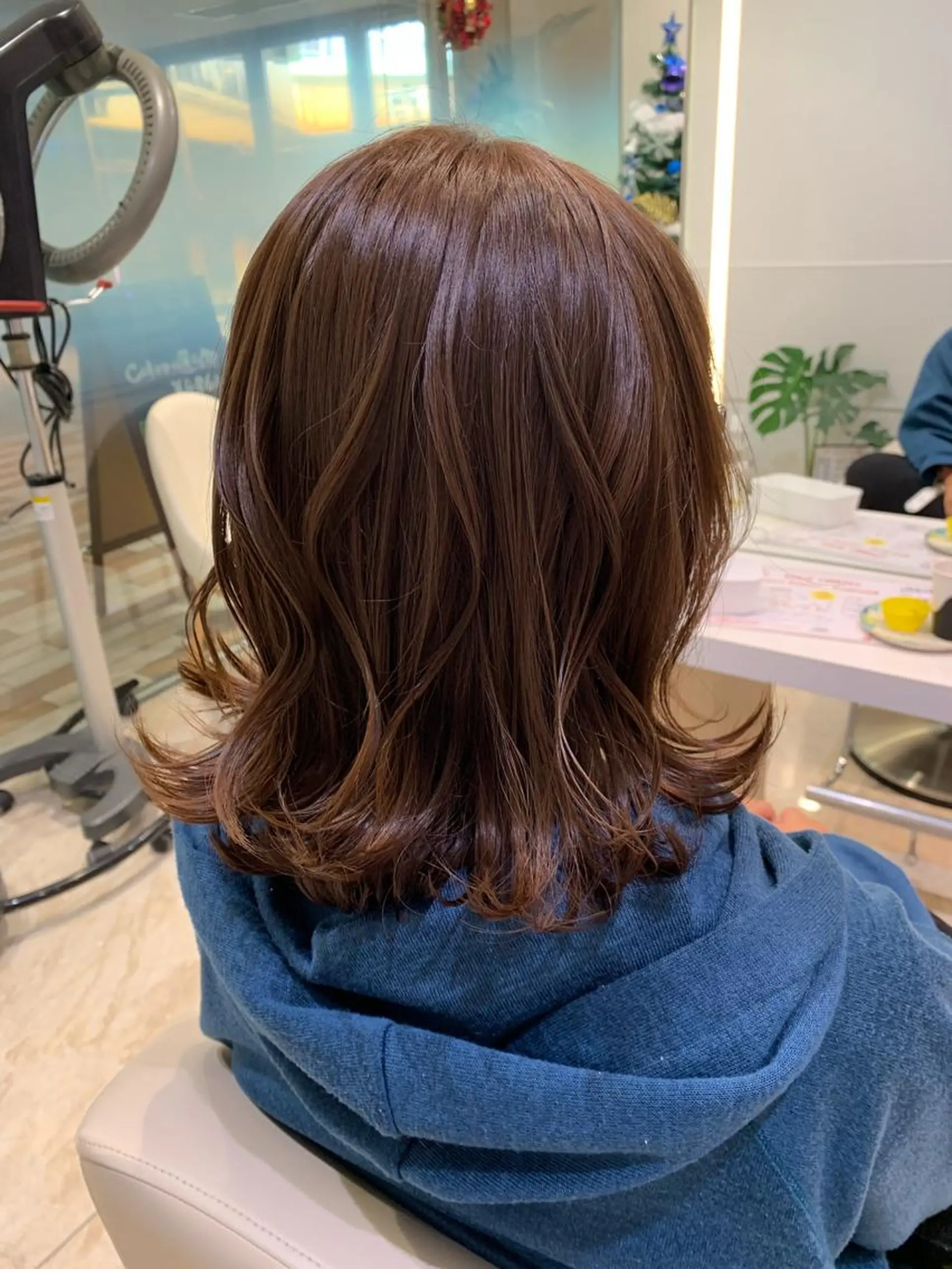 セミロング カラー ケンジアネッタ Men'sのヘアスタイル