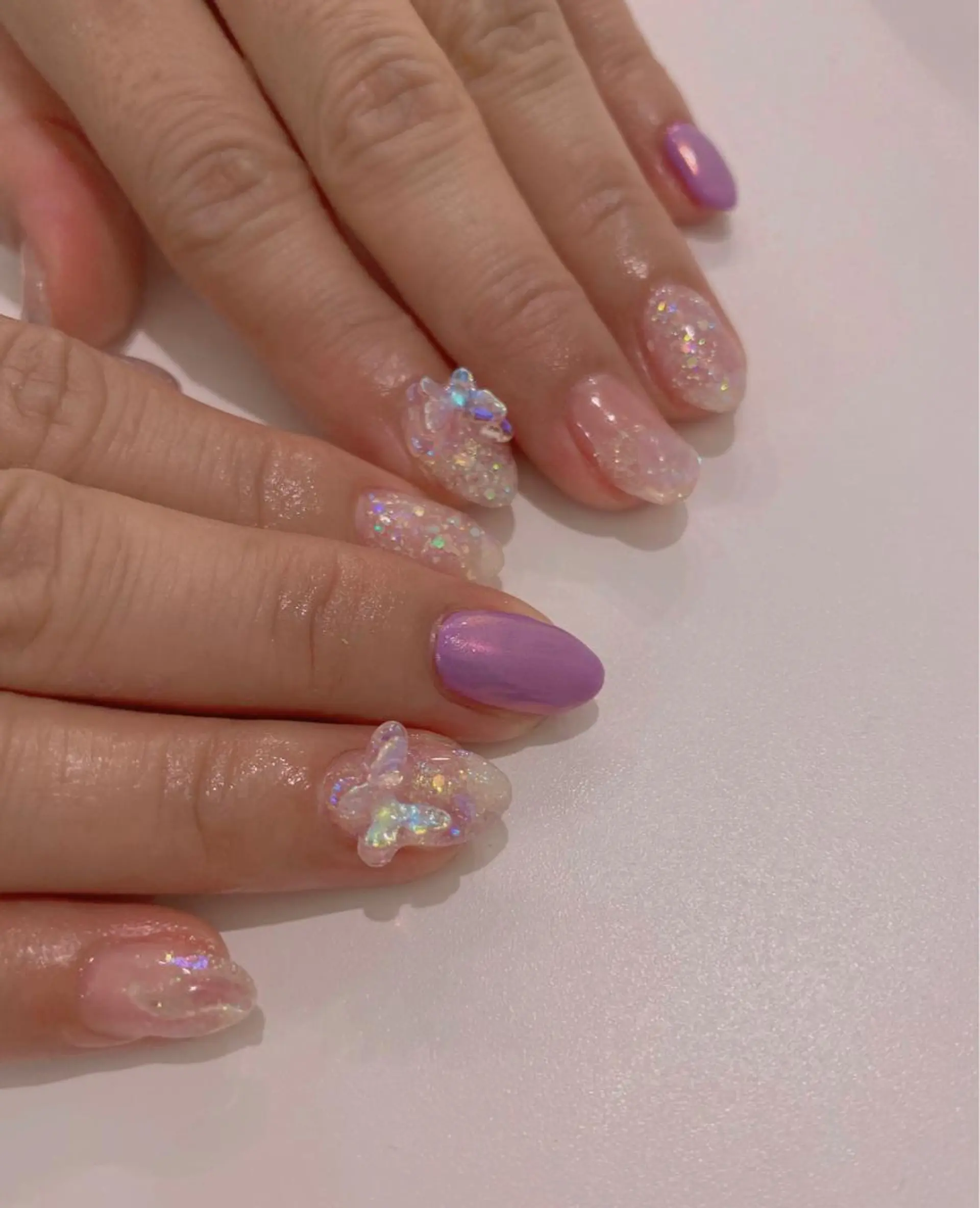 ネイル キラキラネイル Ann nailのネイルデザイン