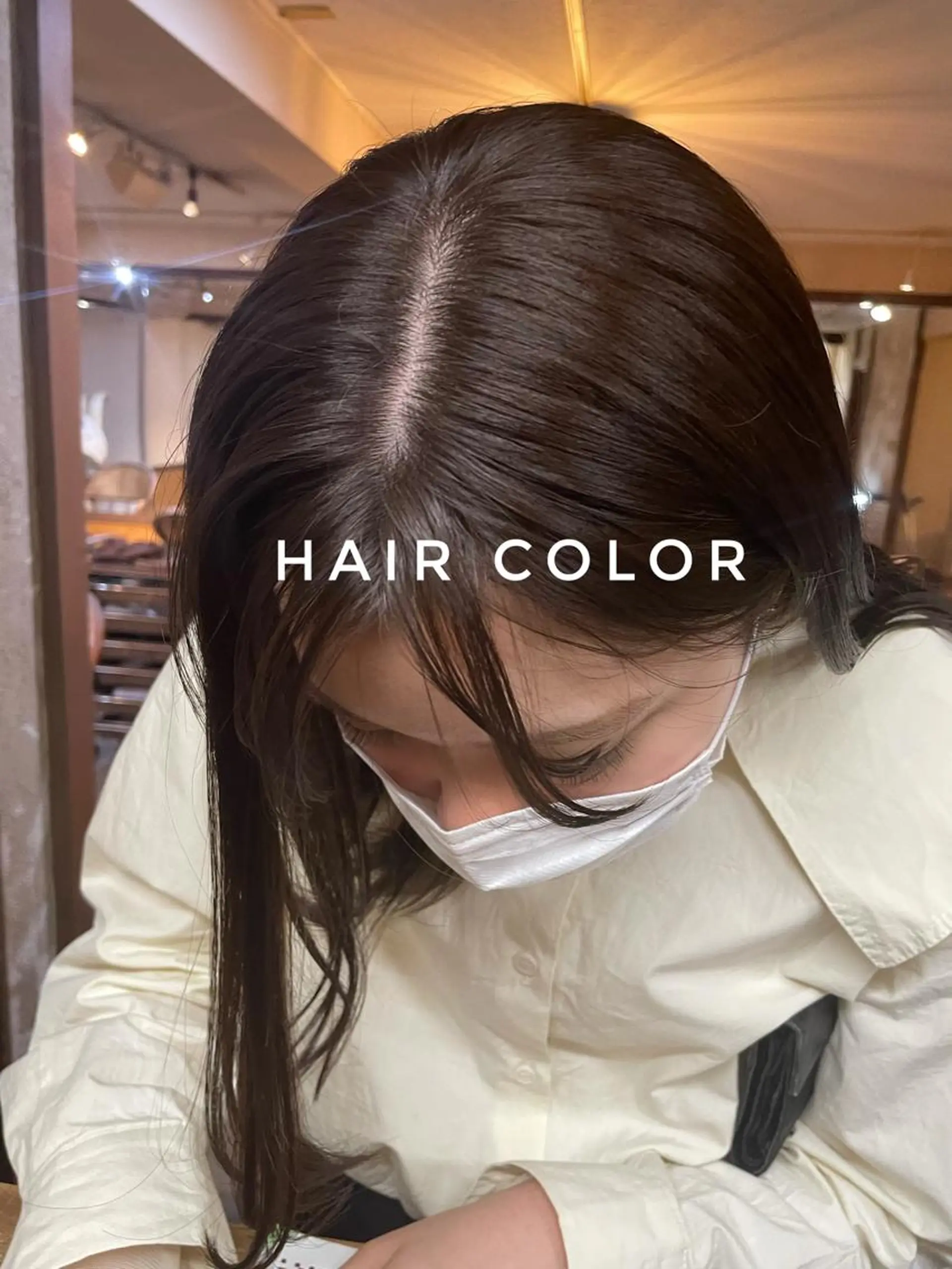 セミロング カラー パーマ キッズ オトナヘア🌸 harukaのヘアスタイル
