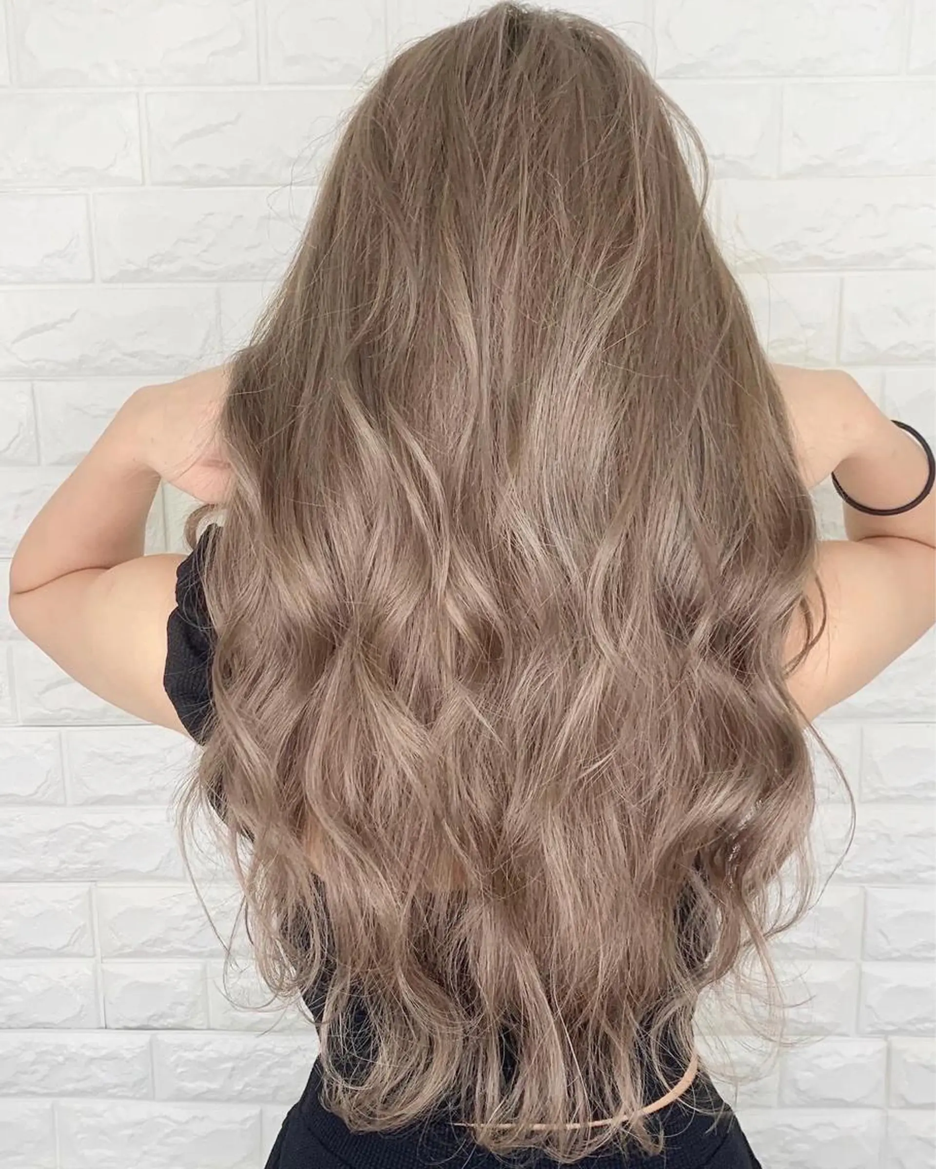 ロング プルエクステ エクステ ハイライト 髪質改善 韓国風ヘア カット ヘアカラー トリートメント エクステ プルエクステ◆ Fi-Ne吉祥寺のヘアスタイル