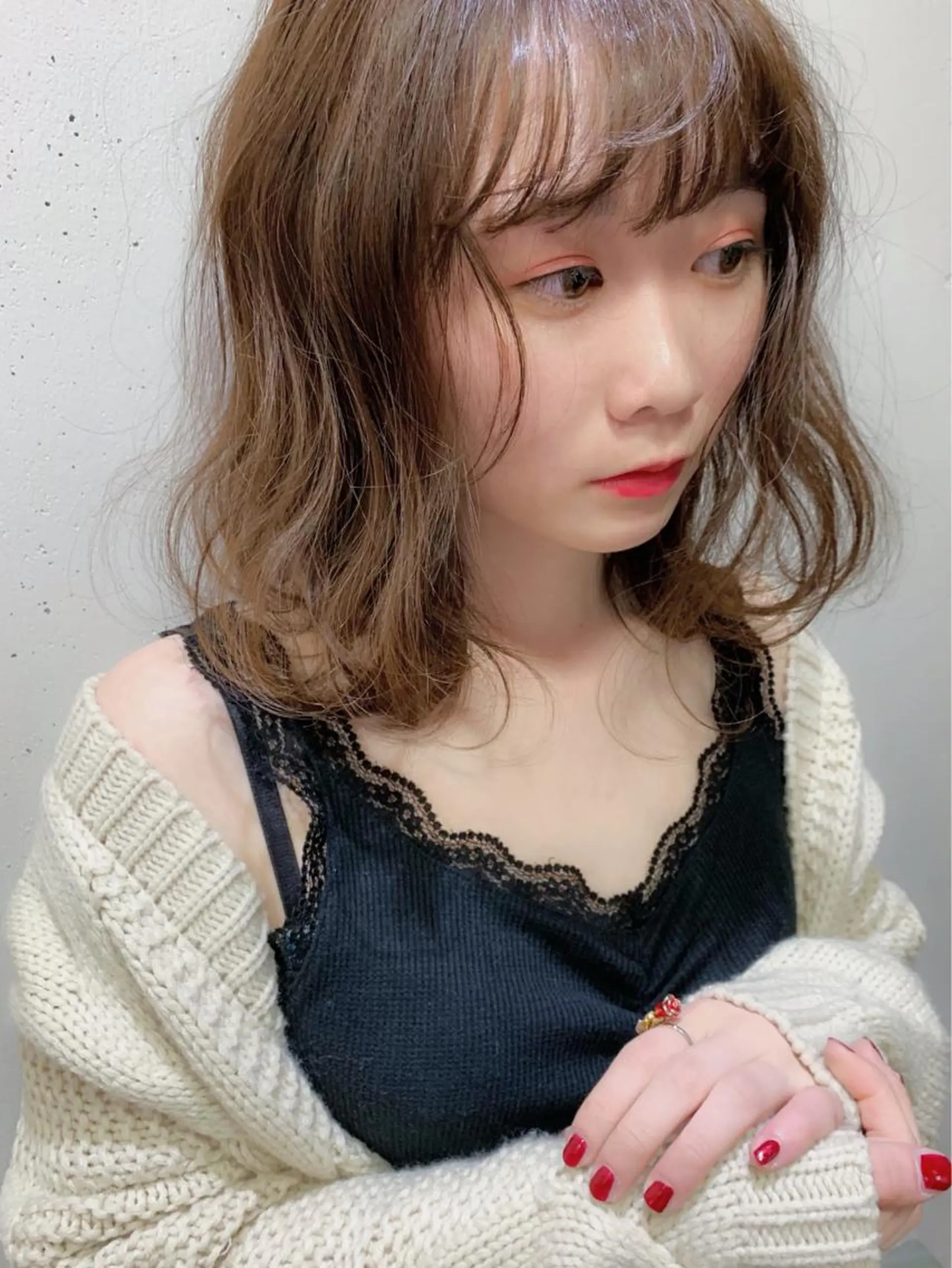 ショート カラー パーマ ヘアアレンジ メンズ キッズ ネイル マツエク・マツパ ベージュカラー 古賀 侑磨のヘアスタイル