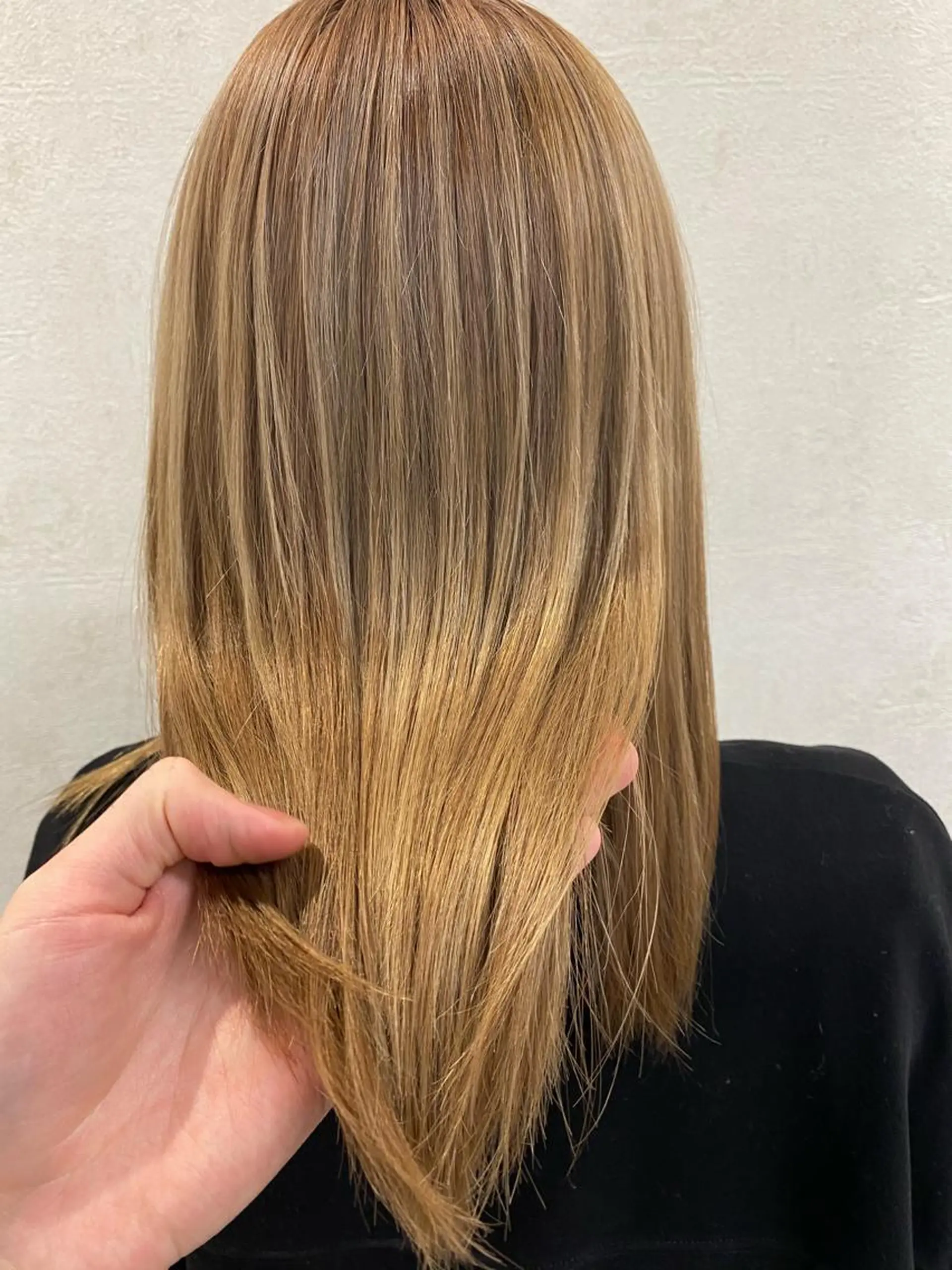 ロング メンズ縮毛矯正 ニュアンスパーマのヘアスタイル