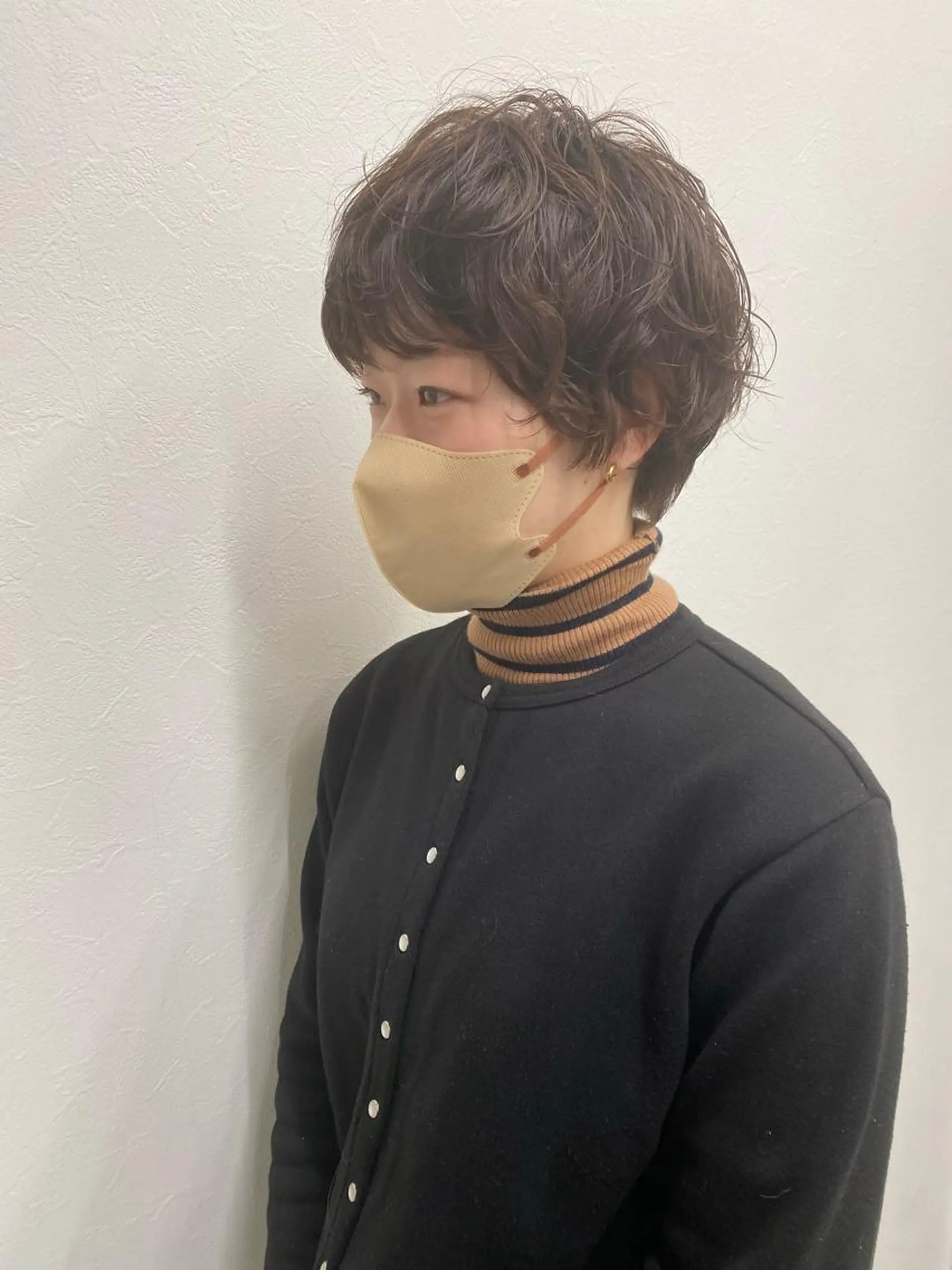 ショート パーマ パーマ特化 フシキサトシのヘアスタイル