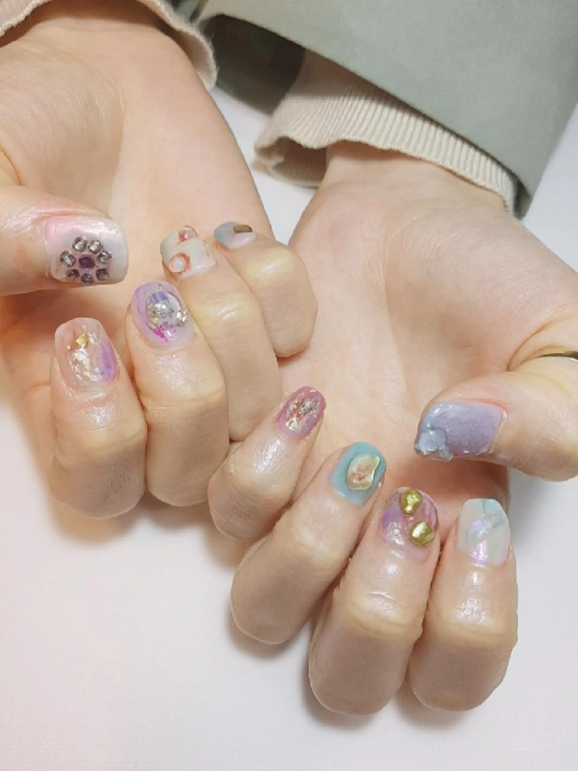 ネイル ニュアンスネイル owlnail /持込みデザイン専門のネイルデザイン