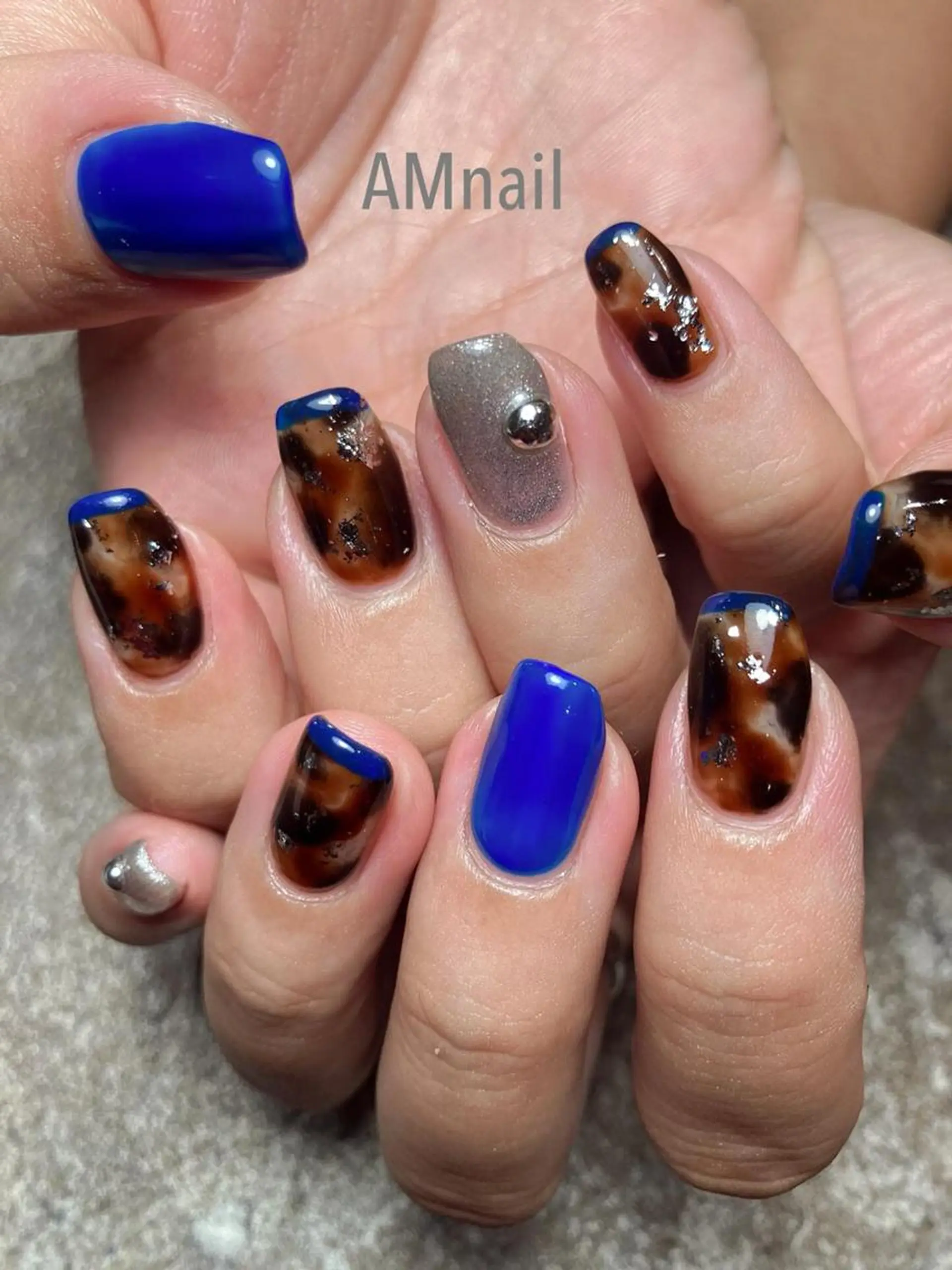 ネイル アートネイル 持ち込み ハンドネイル Am:nail 柏 SUE（スゥ）のネイルデザイン