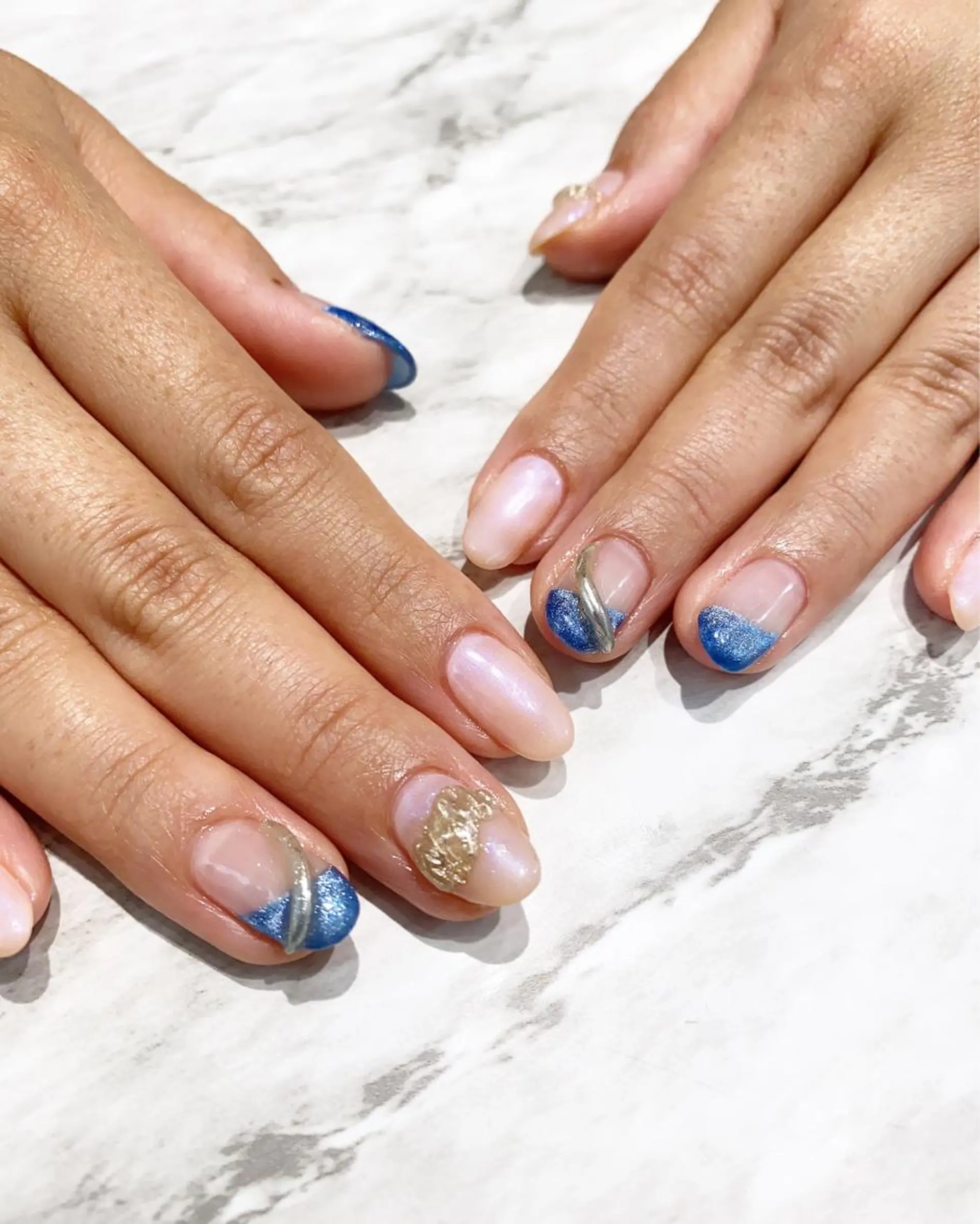 ネイル マグネットネイル ハンドネイル フットネイル ハンドケア nail salon  AlgeTy所属・✴︎:.｡. MAKI.｡.:✴︎のネイルデザイン