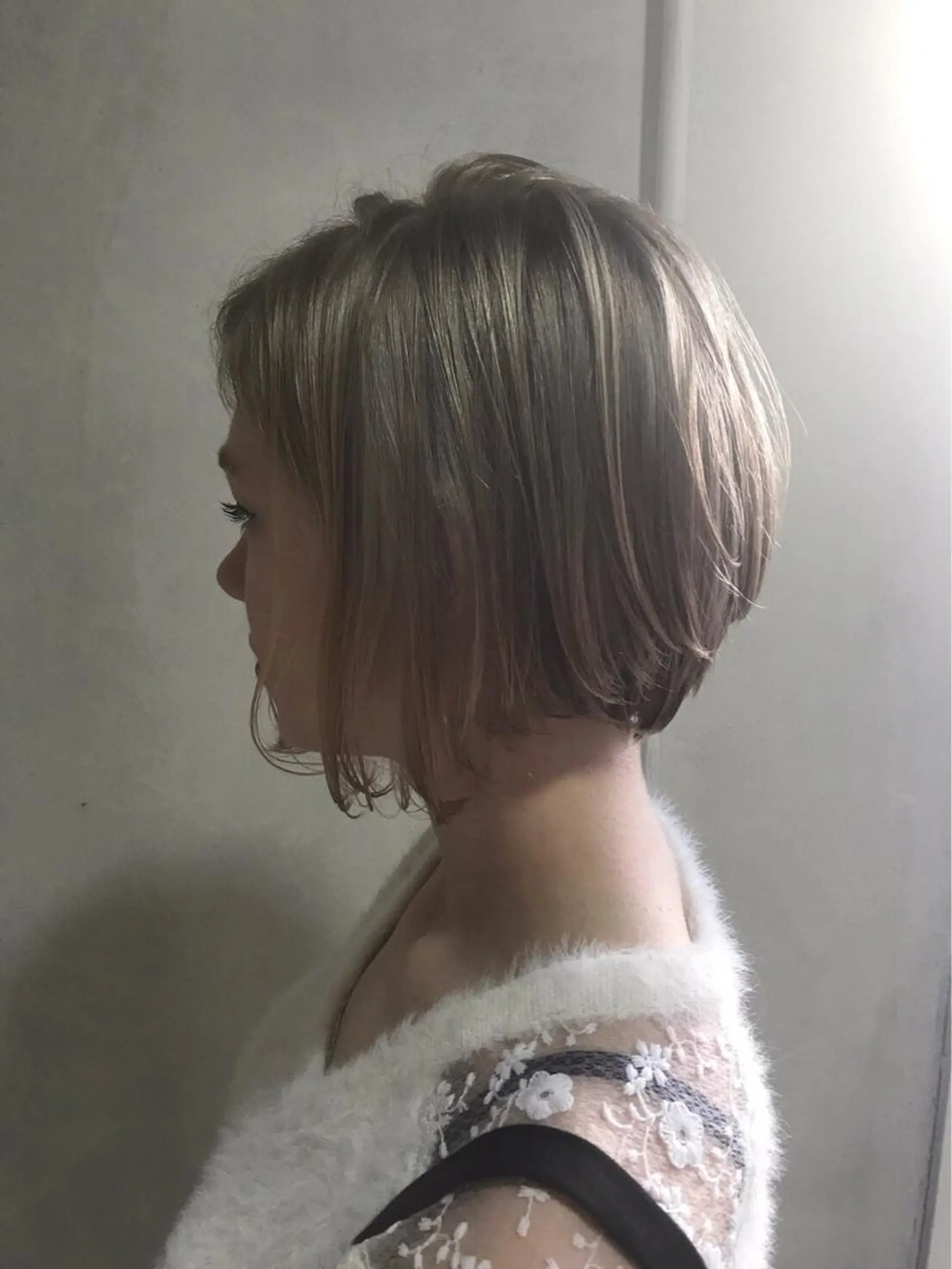 ショート カラー パーマ 💘透明感カラー💘 沖本 将宏のヘアスタイル