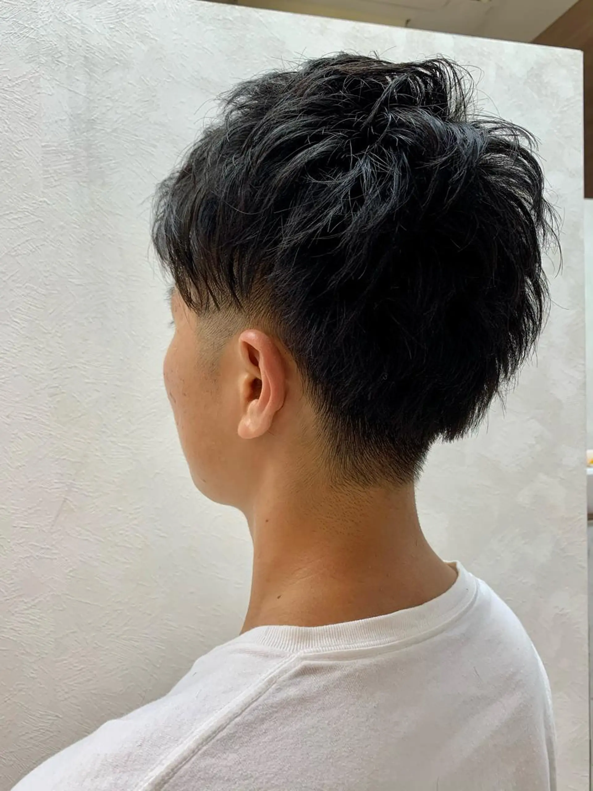 ショート メンズ メンズパーマ カット 加藤 遥花のヘアスタイル