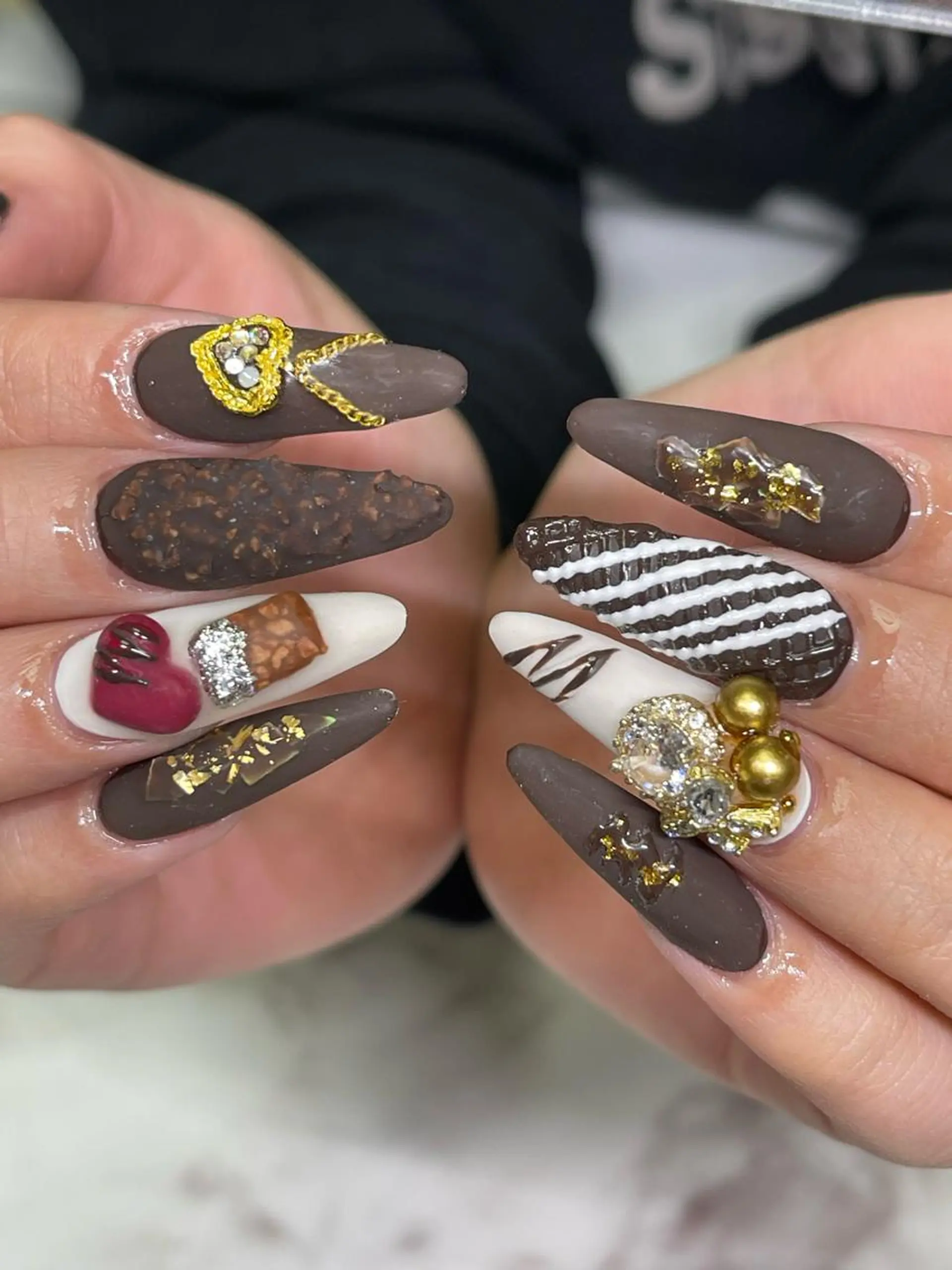 ロング Nail Salon espritのネイルデザイン