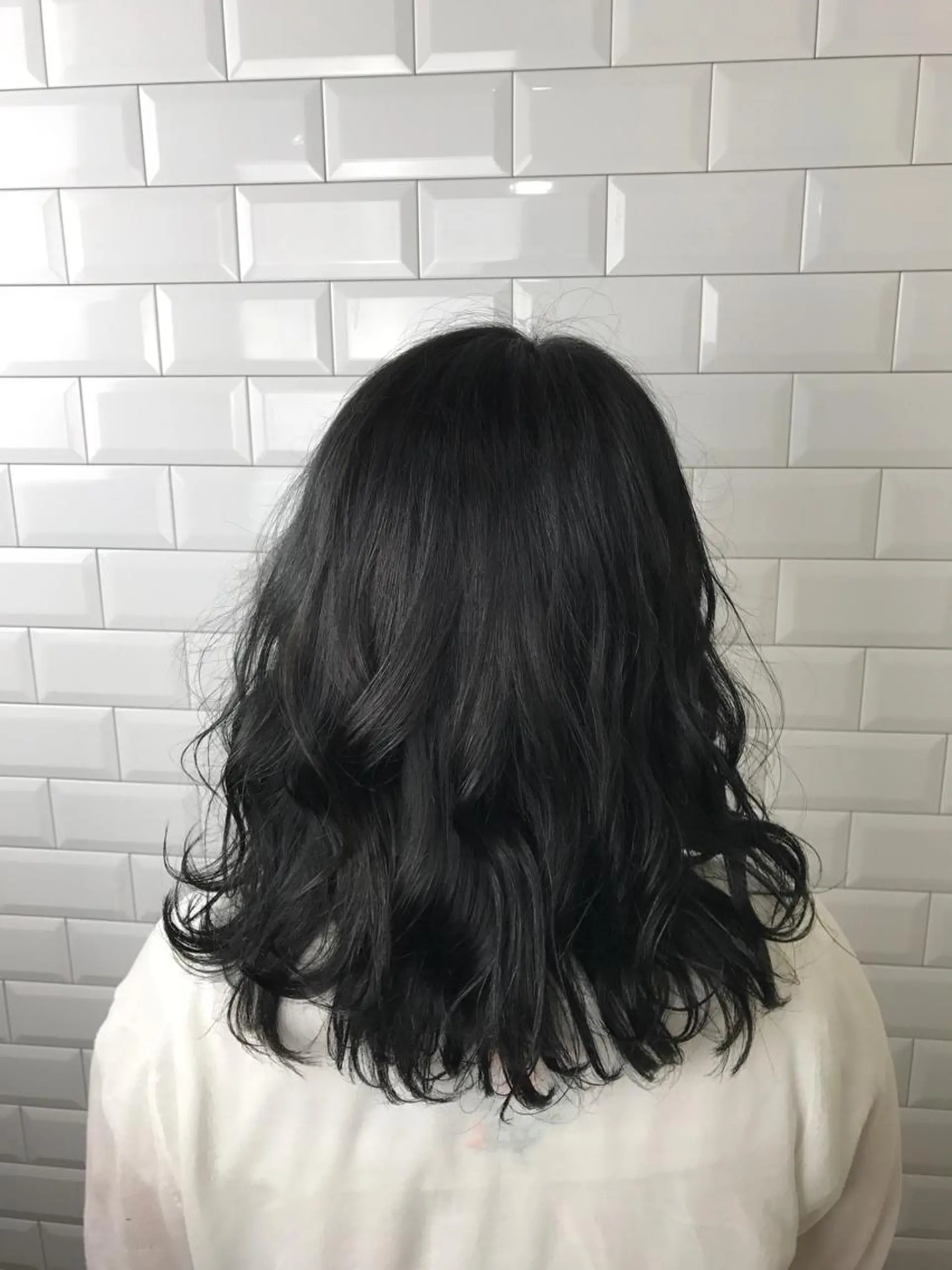 ミディアム 吉河 克則のヘアスタイル