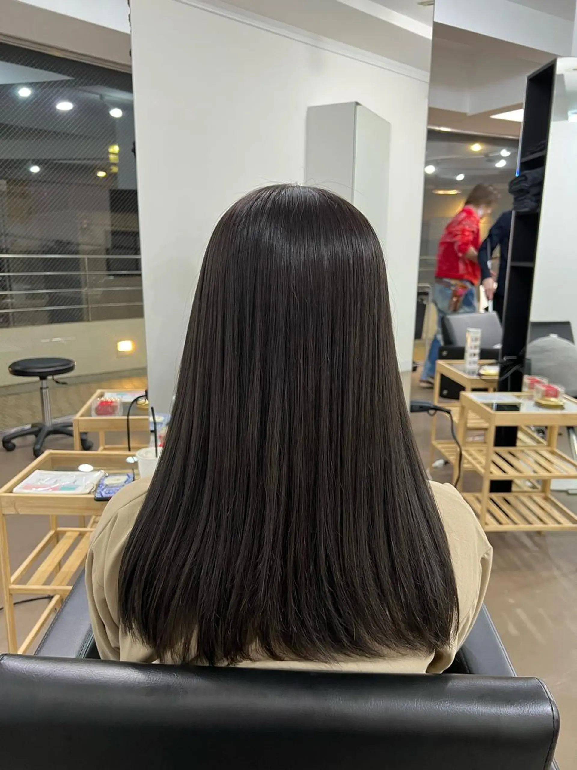 ロング カラー ブリーチ ケアブリーチ ダブルカラー イヤリングカラー ハイライトカラー 神戸ボブ✂️ ioe三宮/田 伸佳のヘアスタイル