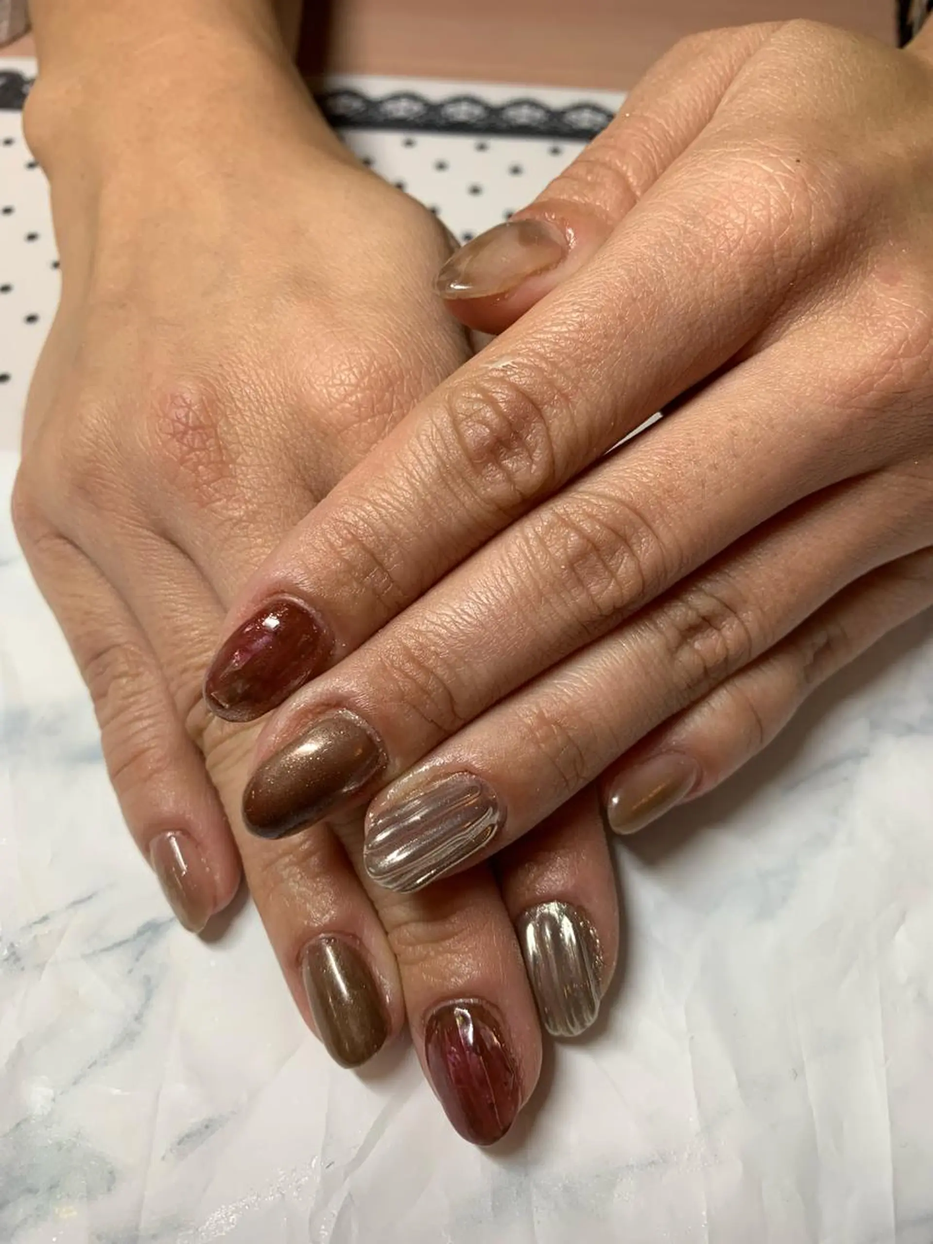 ネイル 菅野 愛花のネイルデザイン