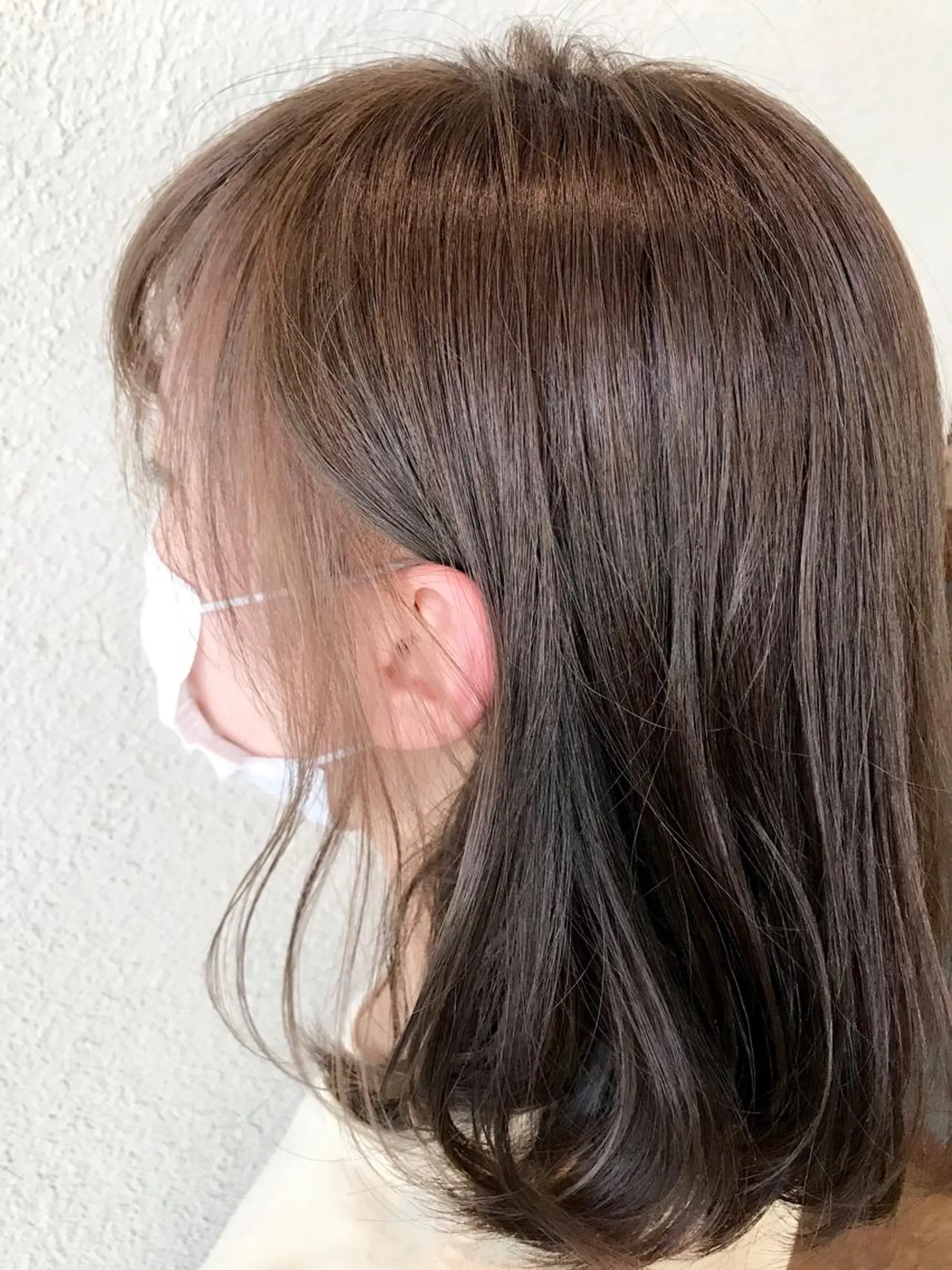 カラー ブリーチ イヤリングカラー 山本 大智のヘアスタイル