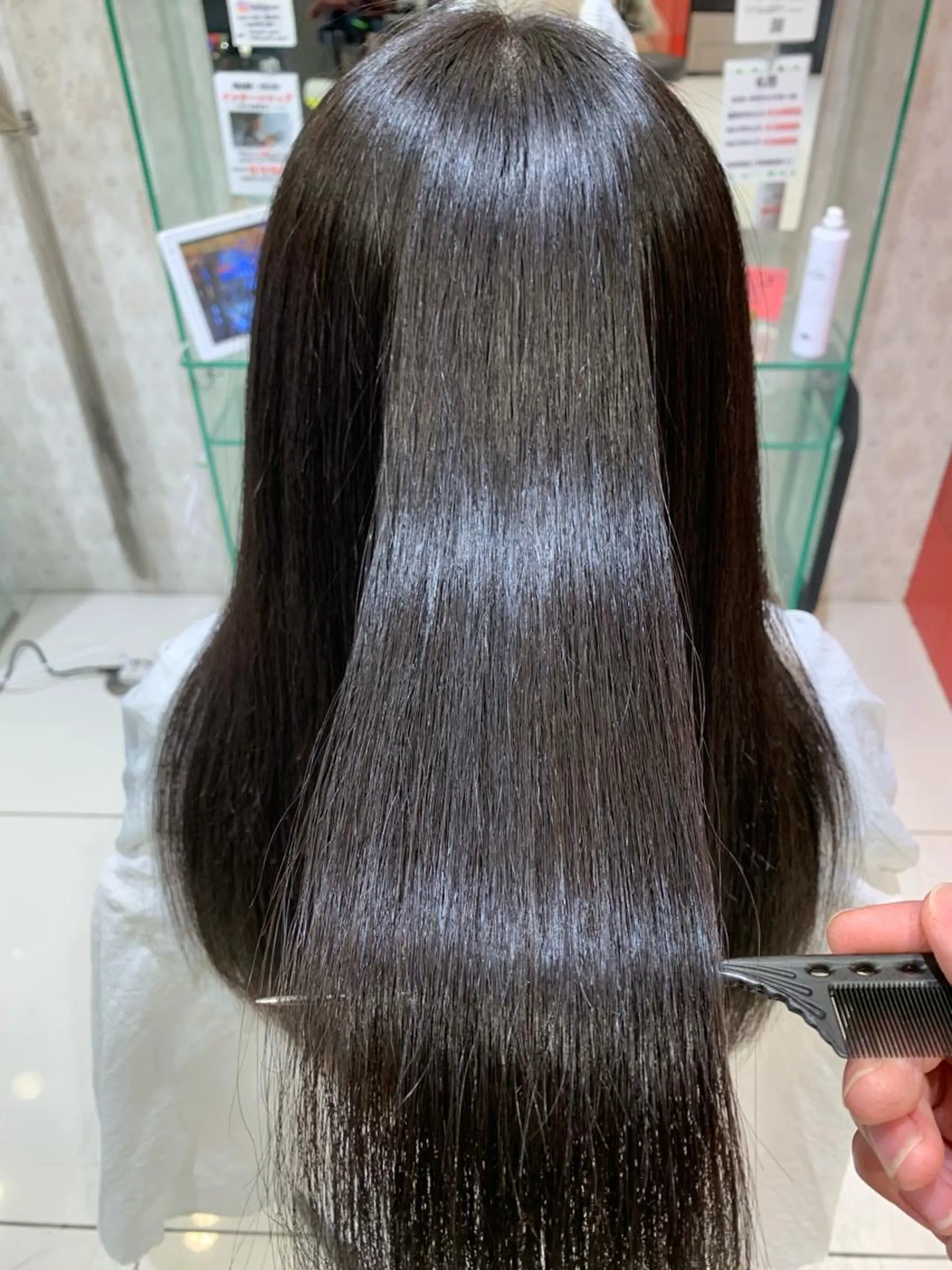 ロング カット 縮毛矯正 トリートメント 髪質改善美容師 鈴木のヘアスタイル