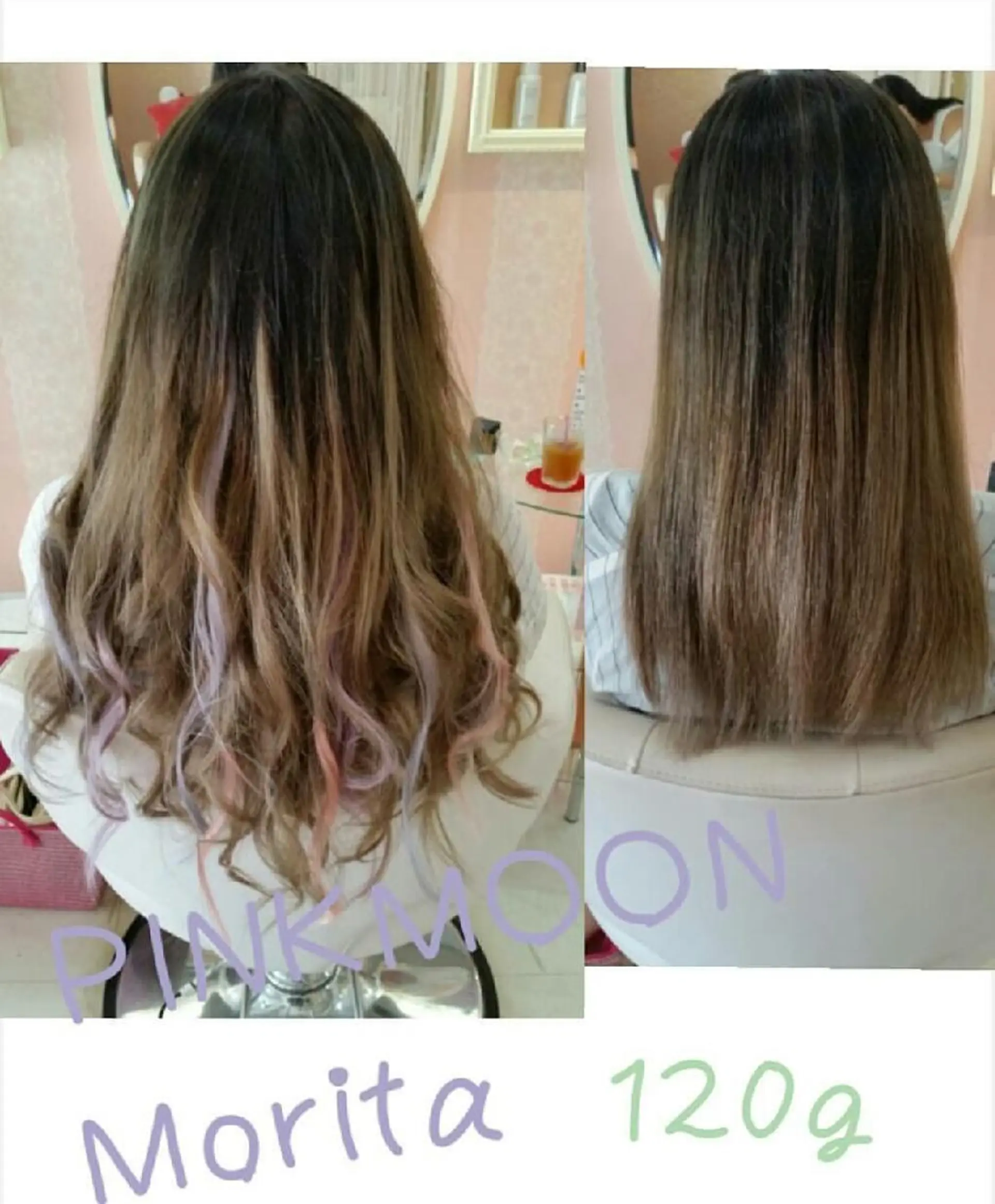 ロング ハイライト エクステ L-EXT salon所属・エクステ認定講師 💋MANAMI💋のヘアスタイル