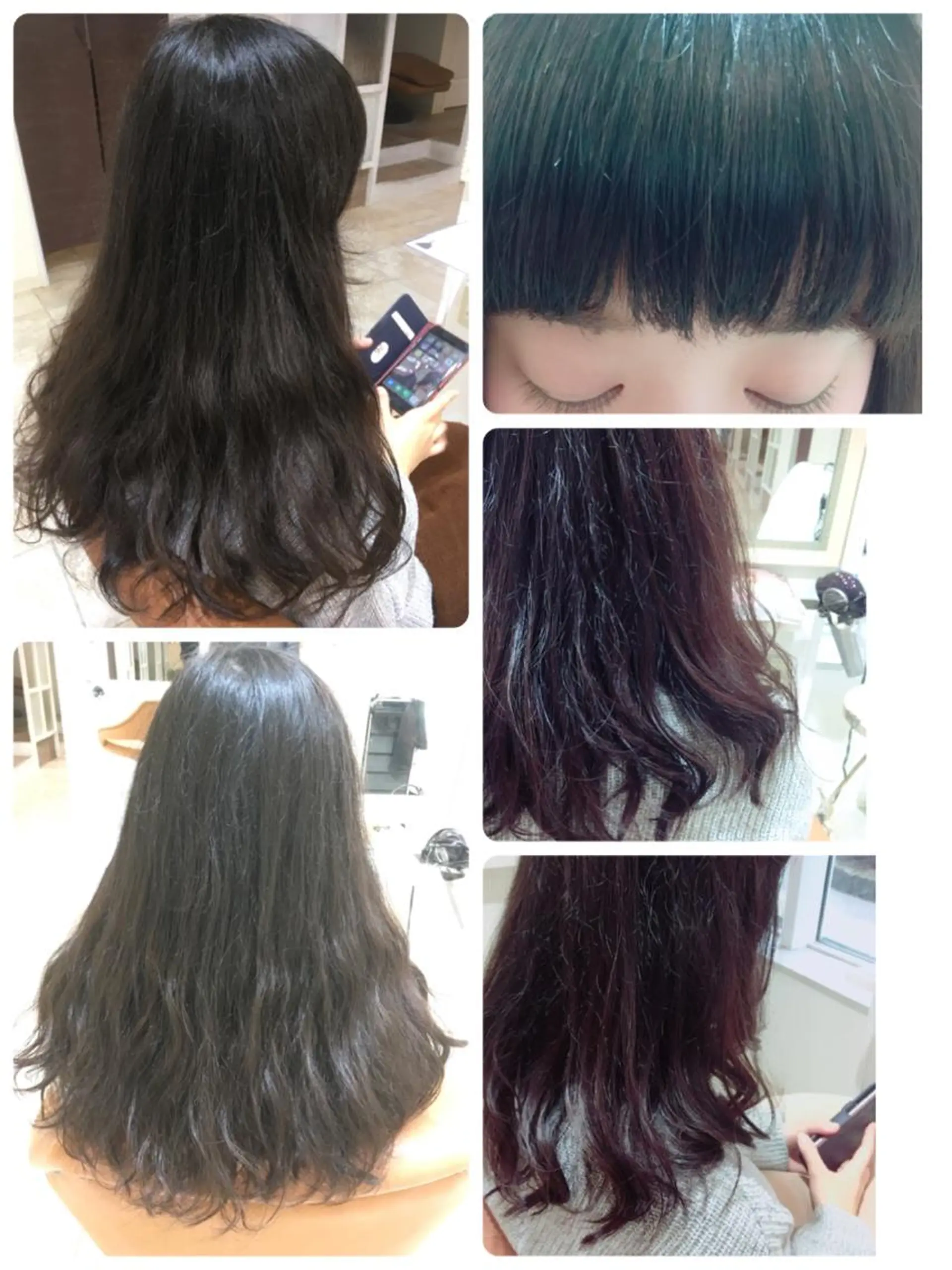 ミディアム セミロング パーマ ミディアムパーマ セミロングパーマ くせ毛 デジタルパーマ 中本 勝彦のヘアスタイル