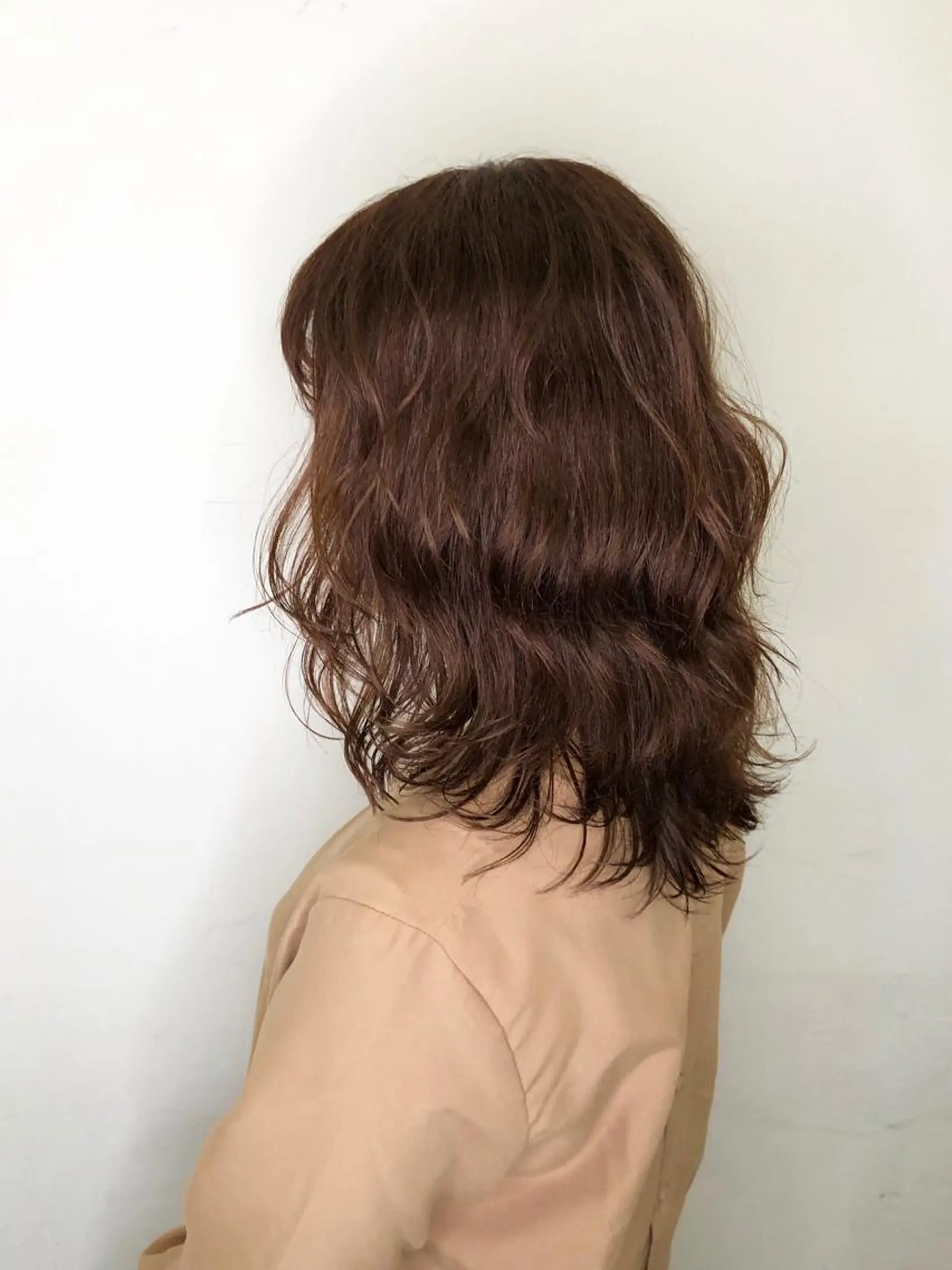 ミディアム カラー カット ヘアカラー トリートメント brace今里店店長 加井直樹のヘアスタイル