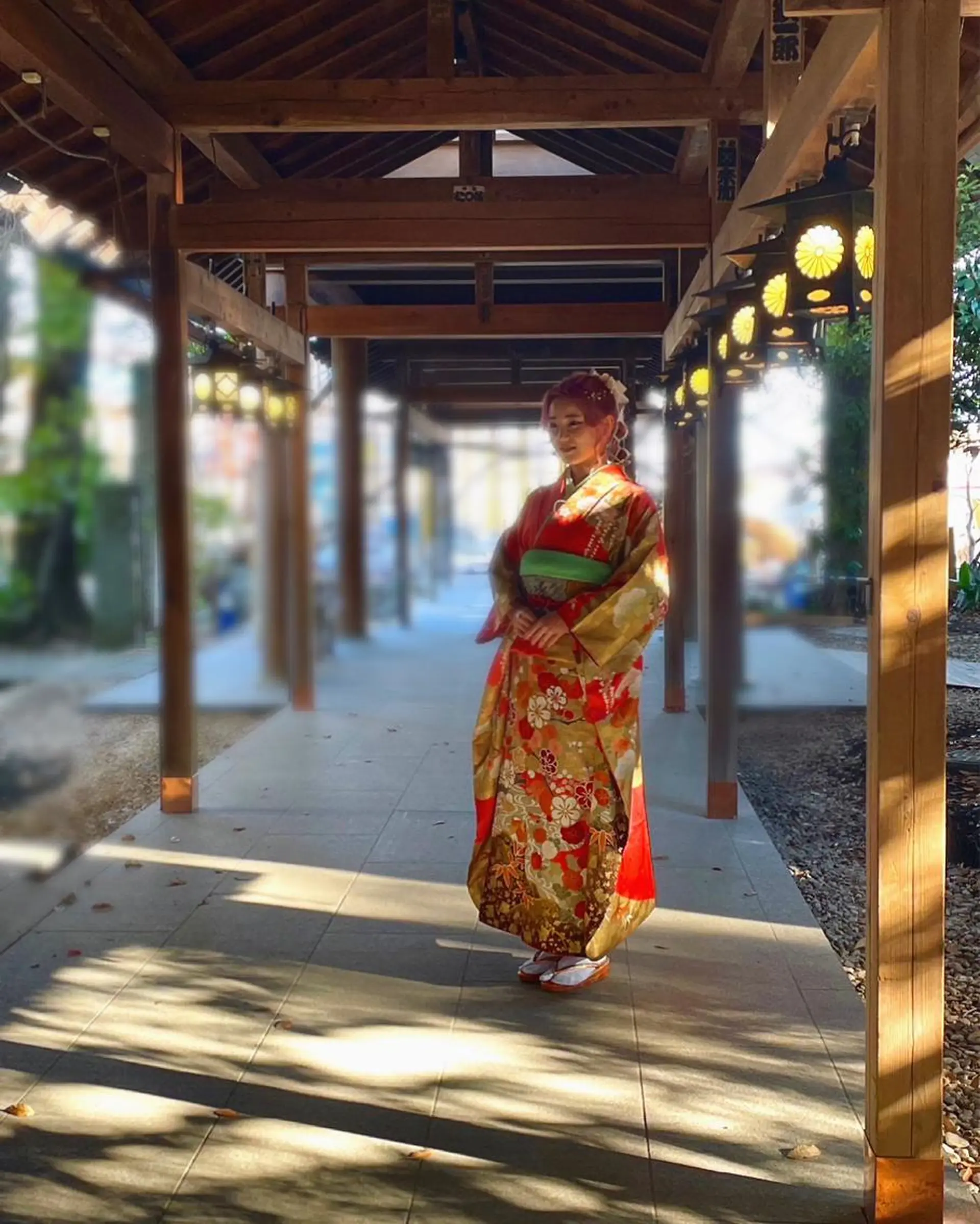 ロング ヘアアレンジ 成人式 KANA カナのマツエク・マツパデザイン