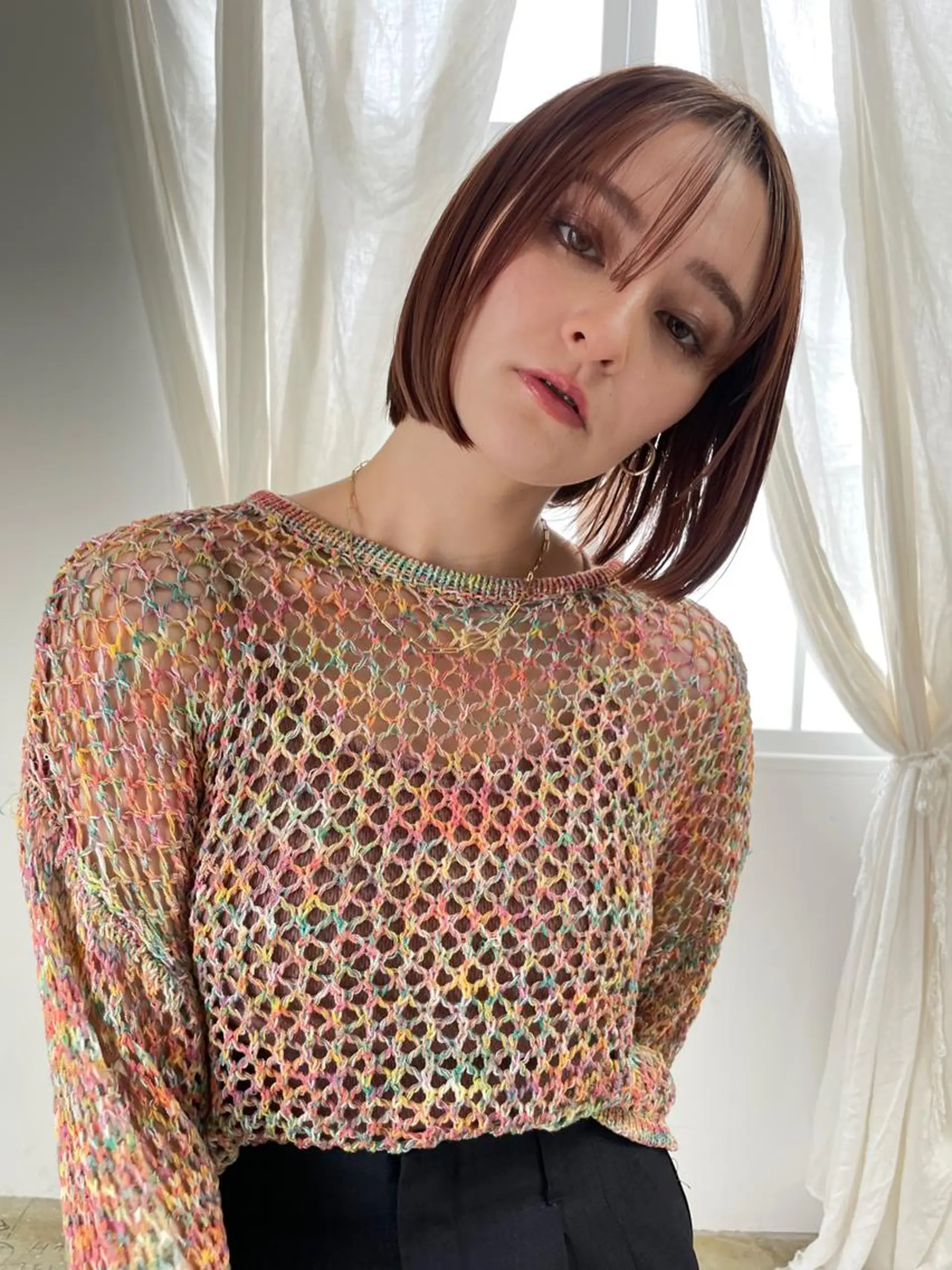 ショート 🖤🤍石川 アイリ🤍🖤のヘアスタイル