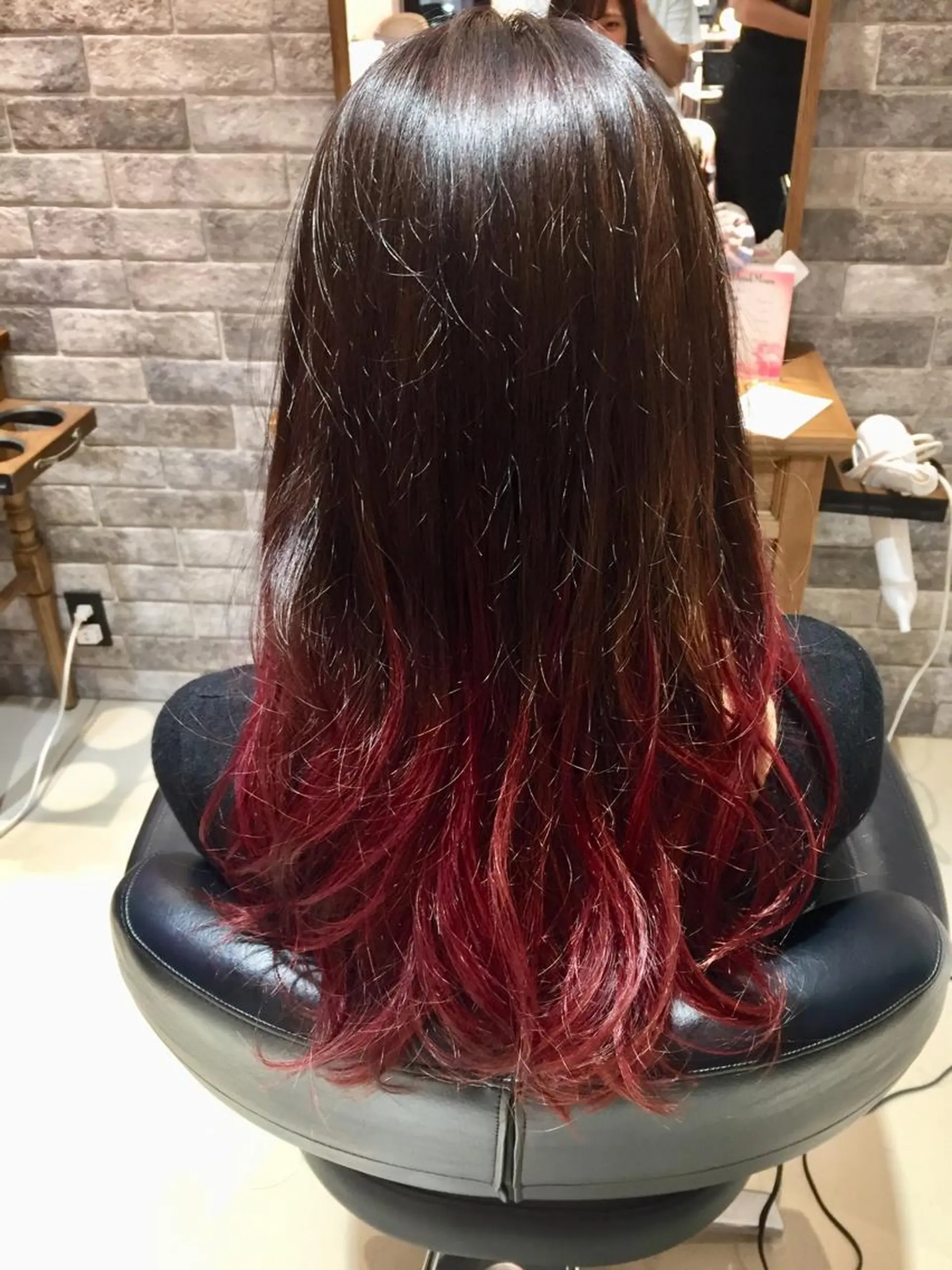 セミロング カット ヘアカラー トリートメント 所渉/韓国レイヤー /ウルフカットのヘアスタイル