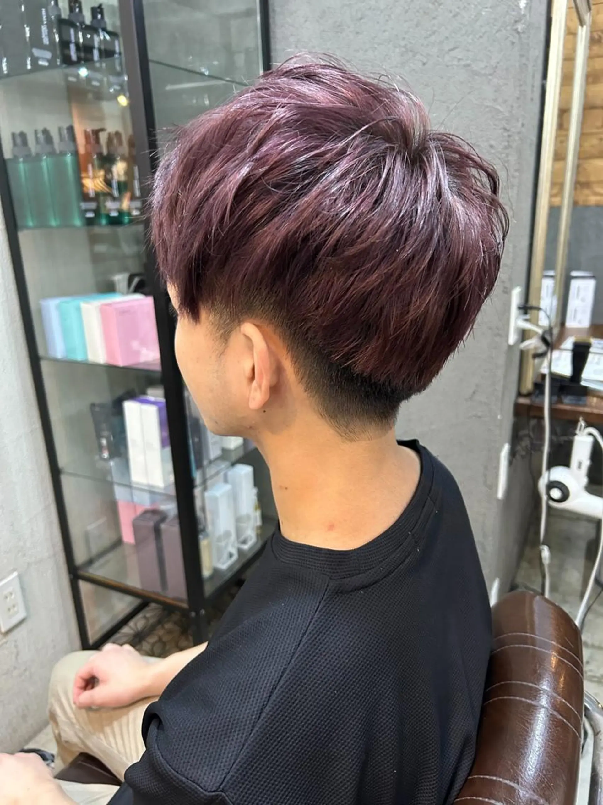 ショート メンズ 小池 かなこのヘアスタイル
