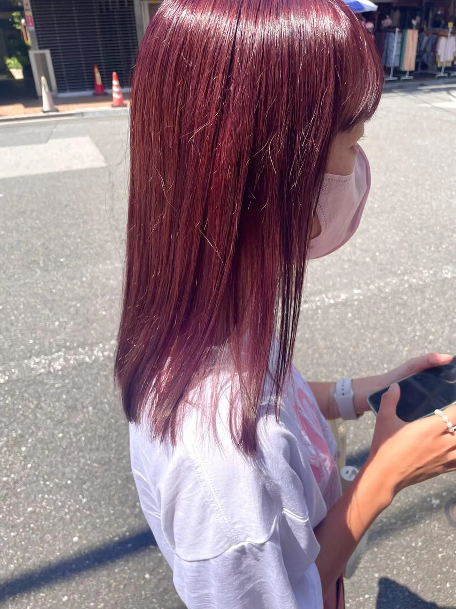 セミロング カラー 🌈🌸あおき みちる🌟💗のヘアスタイル