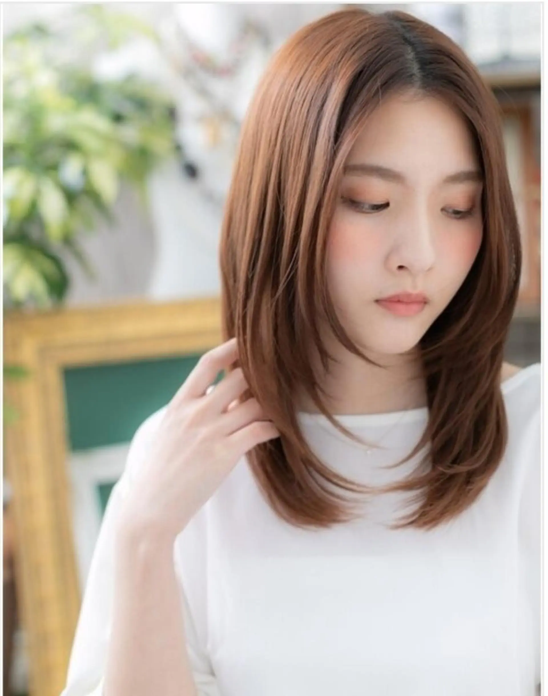 ミディアム 中野 雄介のヘアスタイル