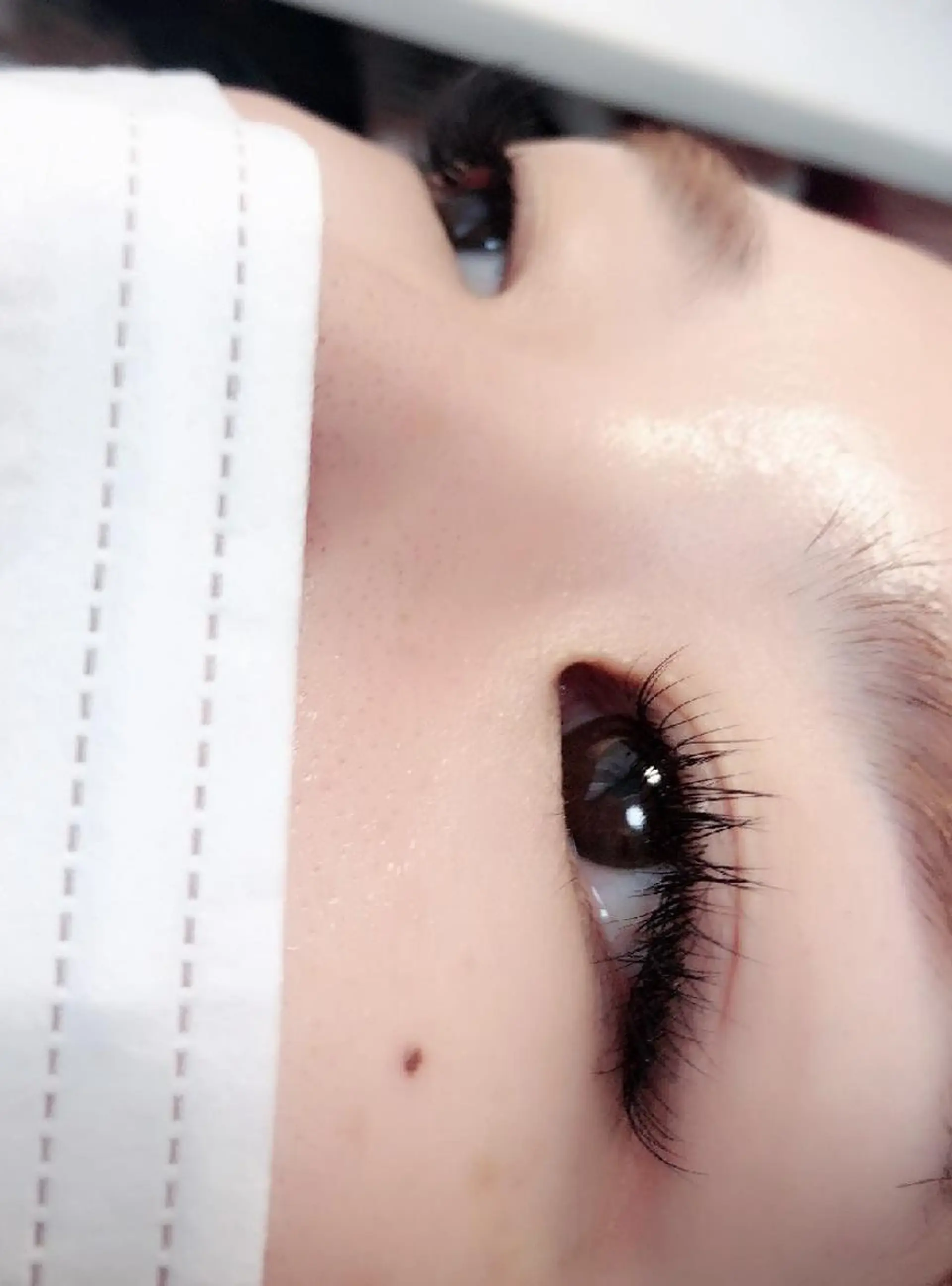 マツエク・マツパ 付け放題 キュート Dカール フラットラッシュ セーブル 吉岡 ゆうなのマツエク・マツパデザイン