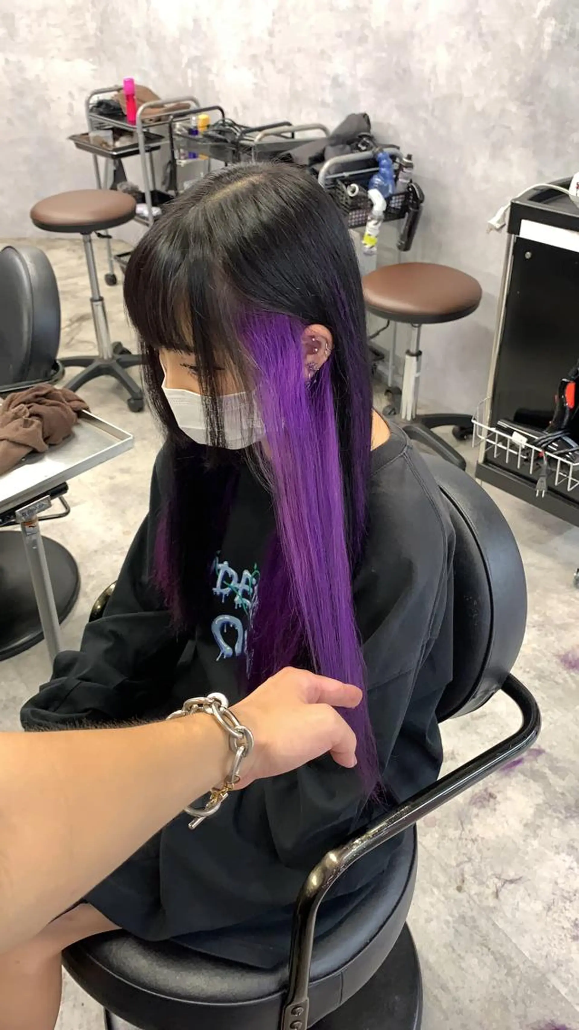 ロング 派手髪支持率No1 Eisukeのヘアスタイル