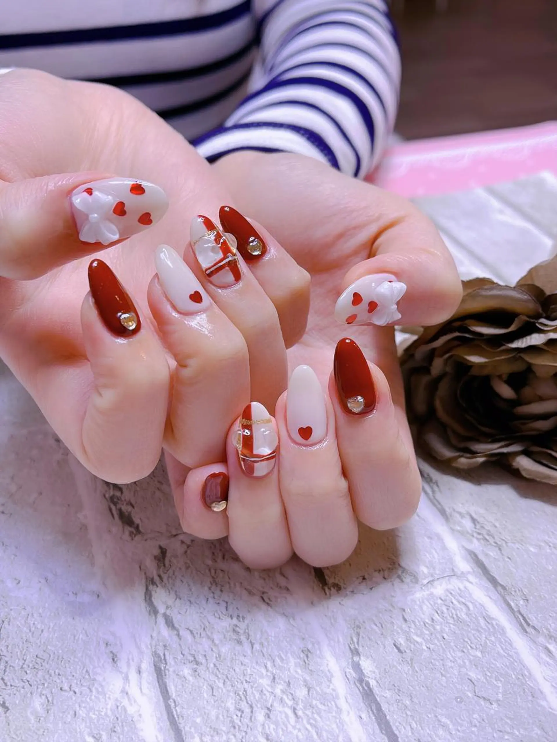 ネイル ハンドネイル ジョリ kasumi🌹💅のネイルデザイン