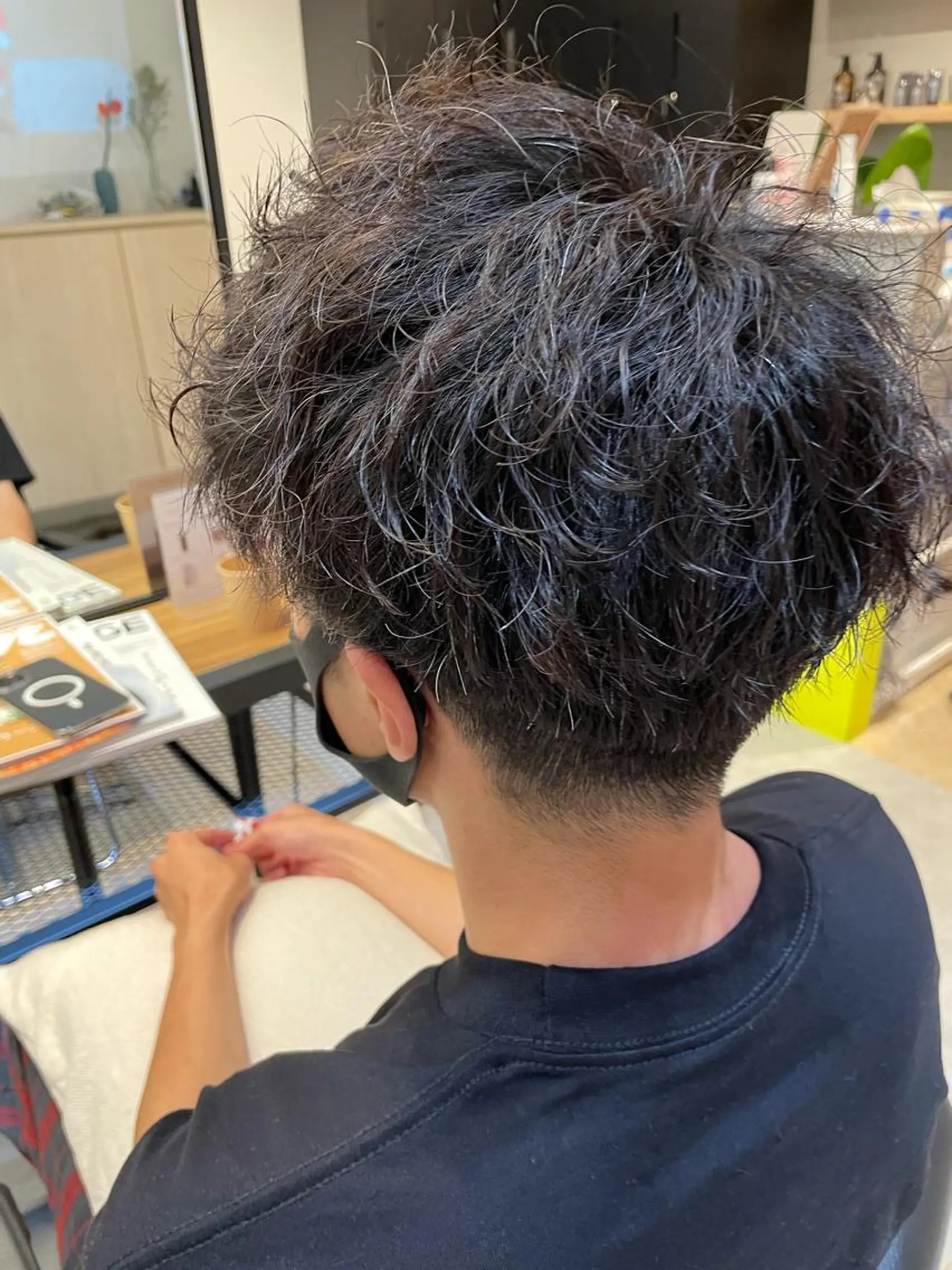 パーマ メンズ hazuki 🌝のヘアスタイル