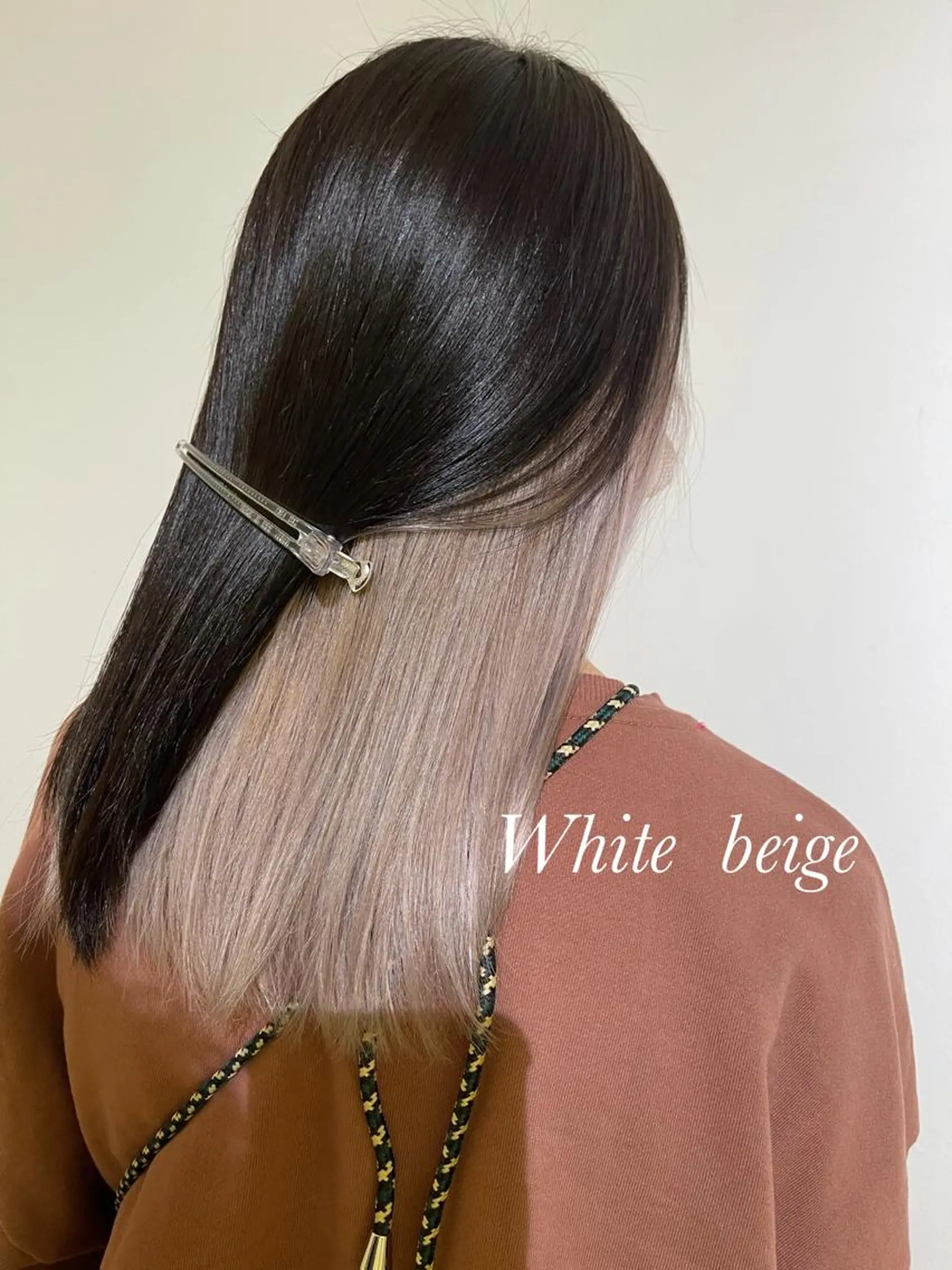 セミロング カラー ブリーチ カット ヘアカラー トリートメント Che'ri所属・海外レイヤー/ レイヤーカット/和田のヘアスタイル