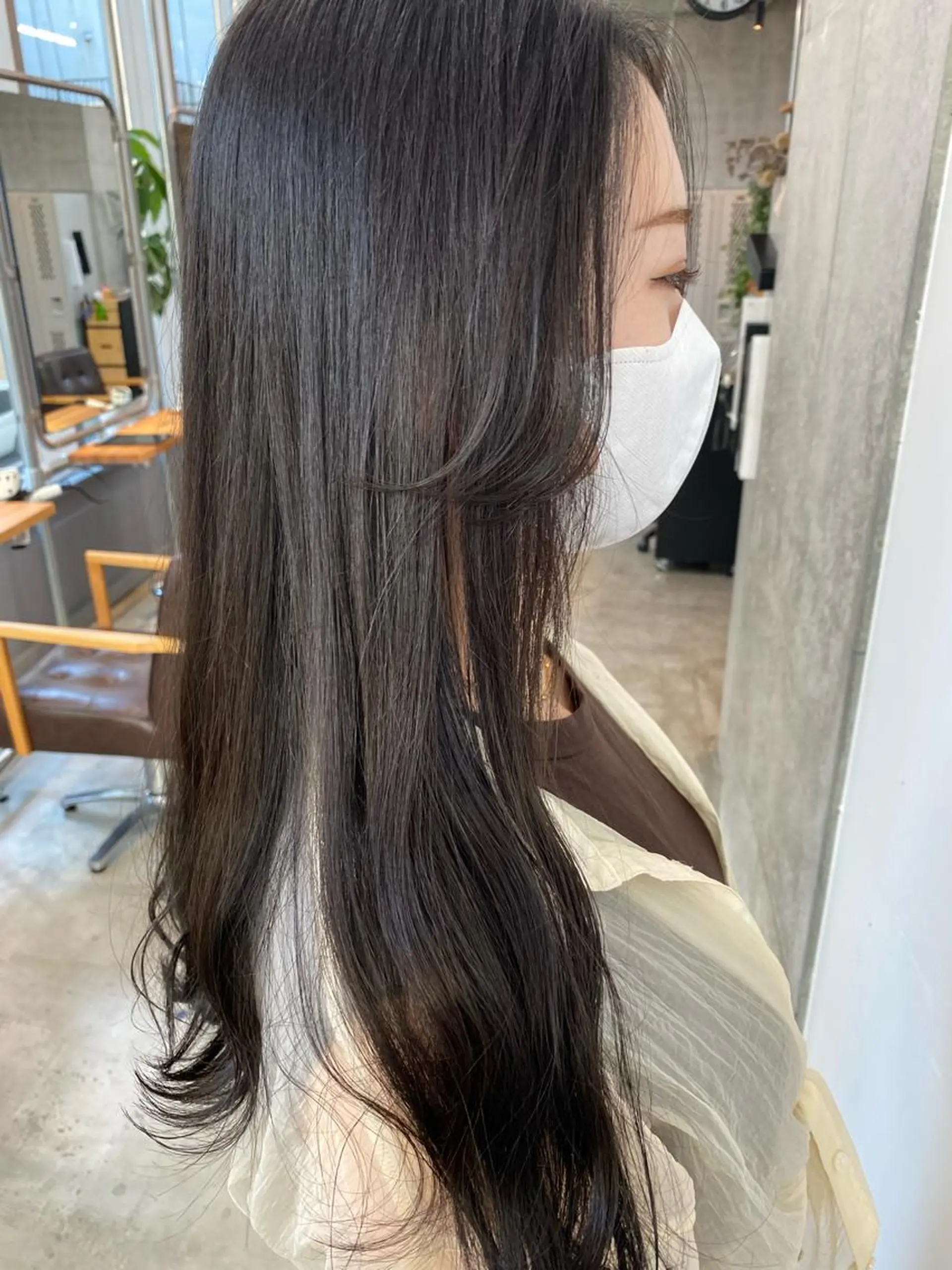 ロング カラー カット ヘアカラー トリートメント 🌼ハイライト透明感 🌼maiのヘアスタイル