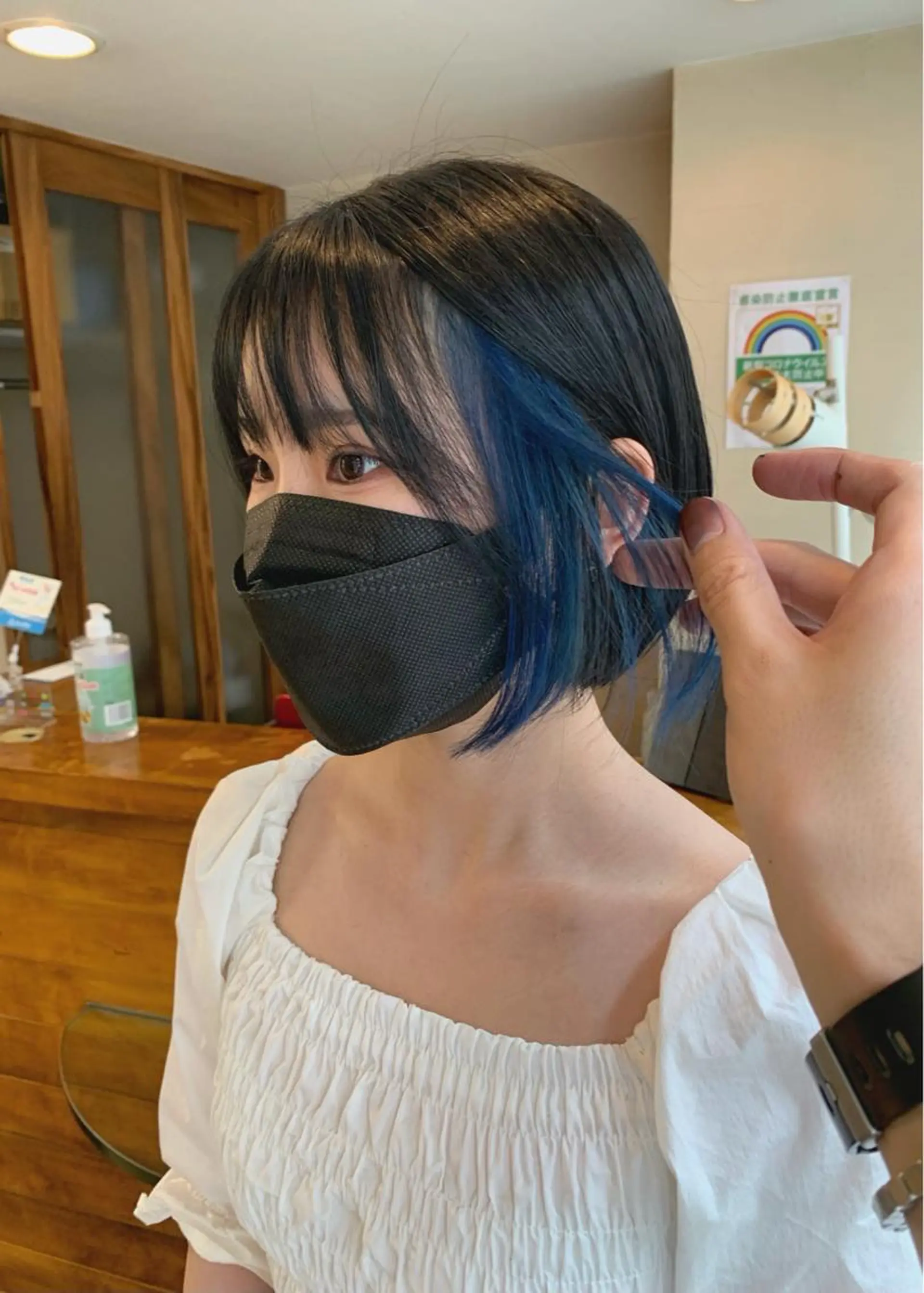 ショート カラー ヘアカラー トリートメント 矢野 晃平のヘアスタイル