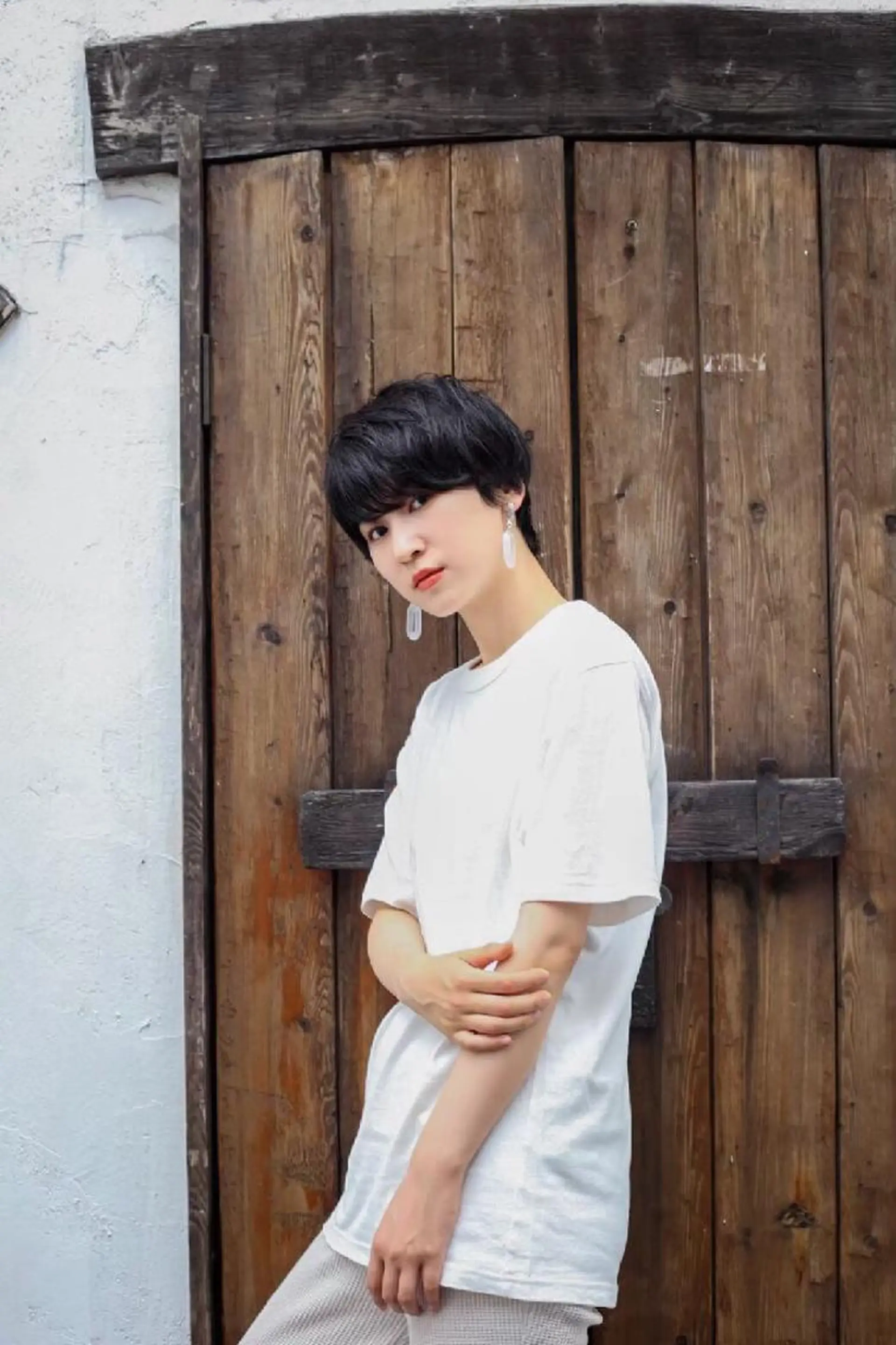 ショート ショートヘア 根本 智晴のヘアスタイル