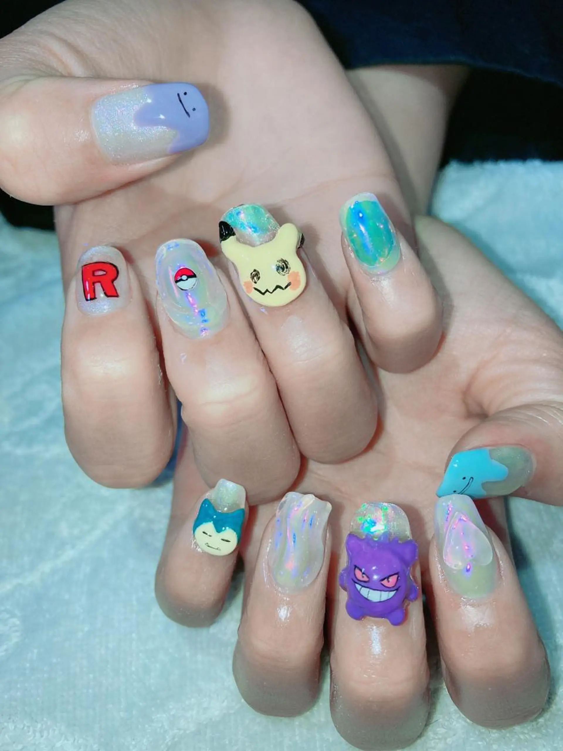 ネイル Spiky とうげ ふうかのネイルデザイン