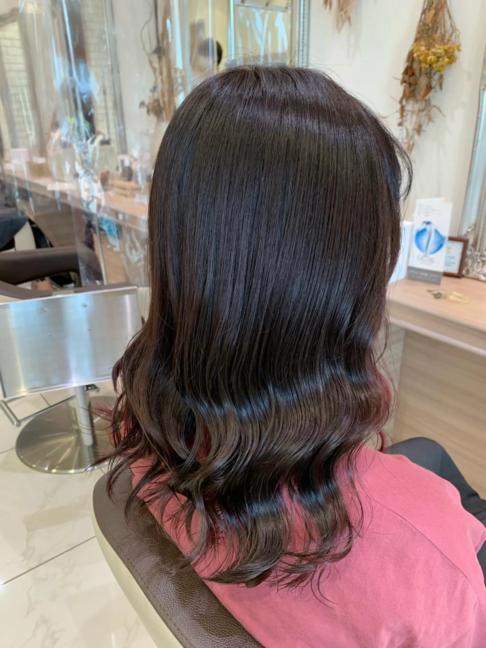 セミロング カラー 上尾/ママ美容師🫧 𝐌𝐞𝐢のヘアスタイル