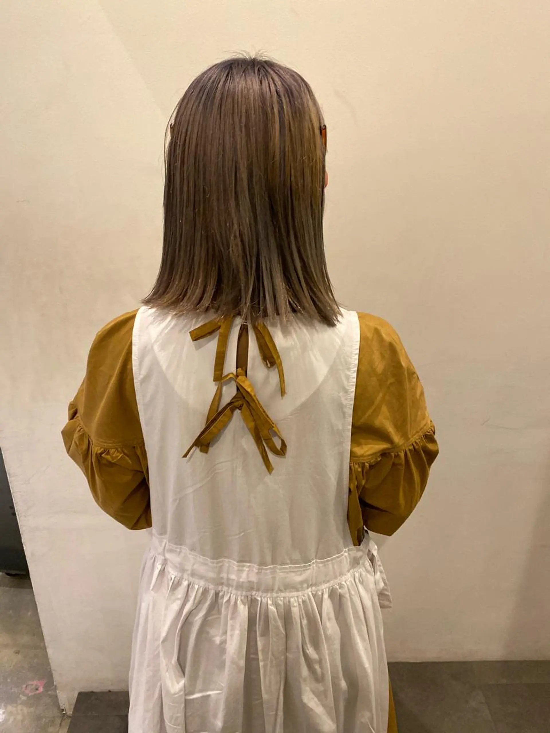 ミディアム 無料カットモデル 丸川英心のヘアスタイル