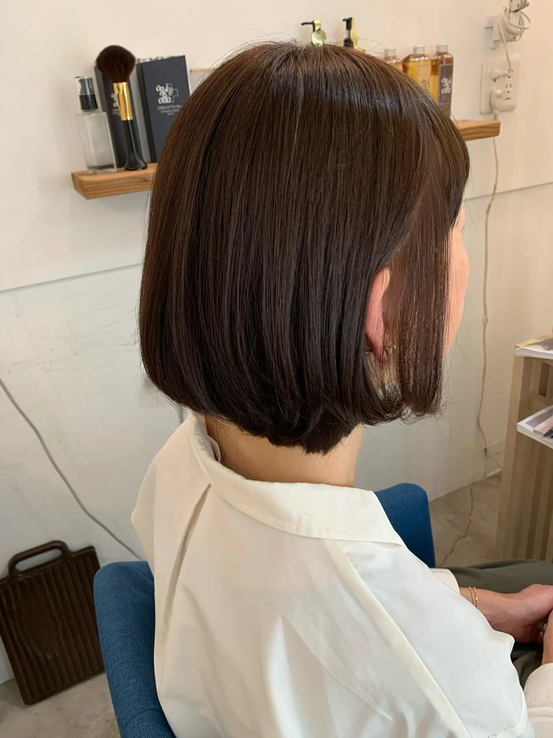 ミディアム カラー 【髪質改善】【美髪】 【ツヤ髪】ほしのちりのヘアスタイル