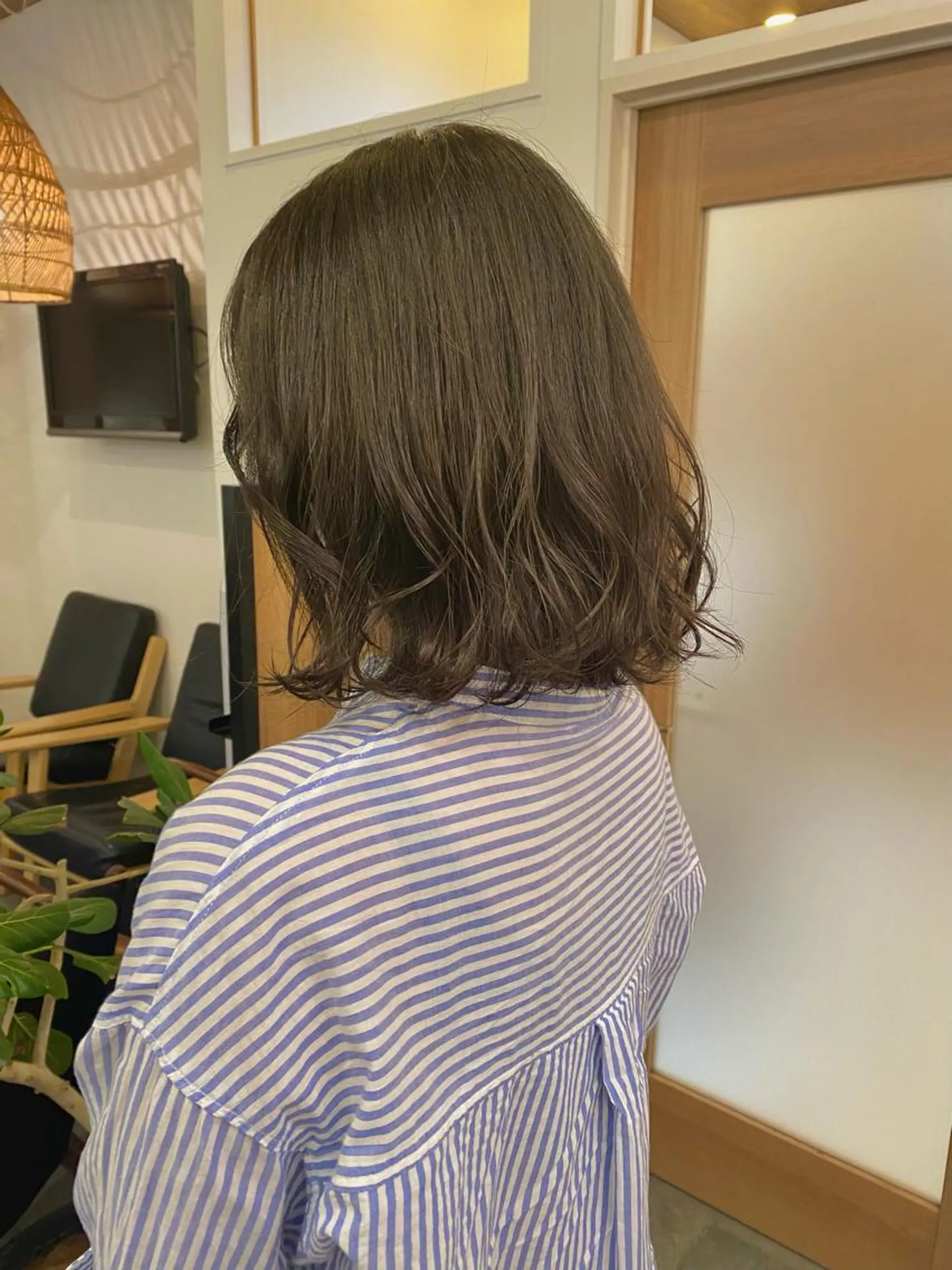 ミディアム カラー 門崎未依/レイヤー/ メンズカット🪿🌼のヘアスタイル