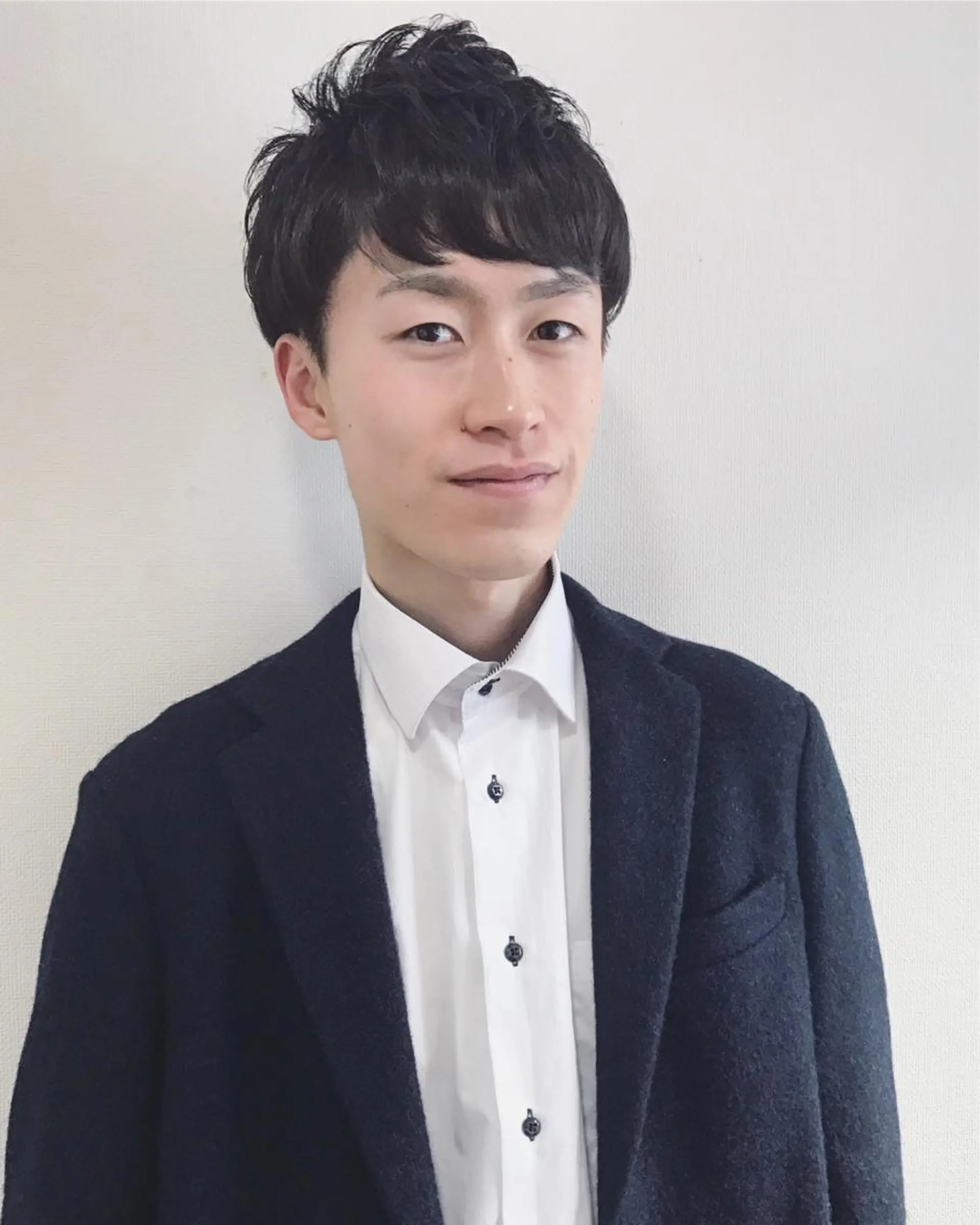 ショート パーマ カット 土畑 博矢のヘアスタイル