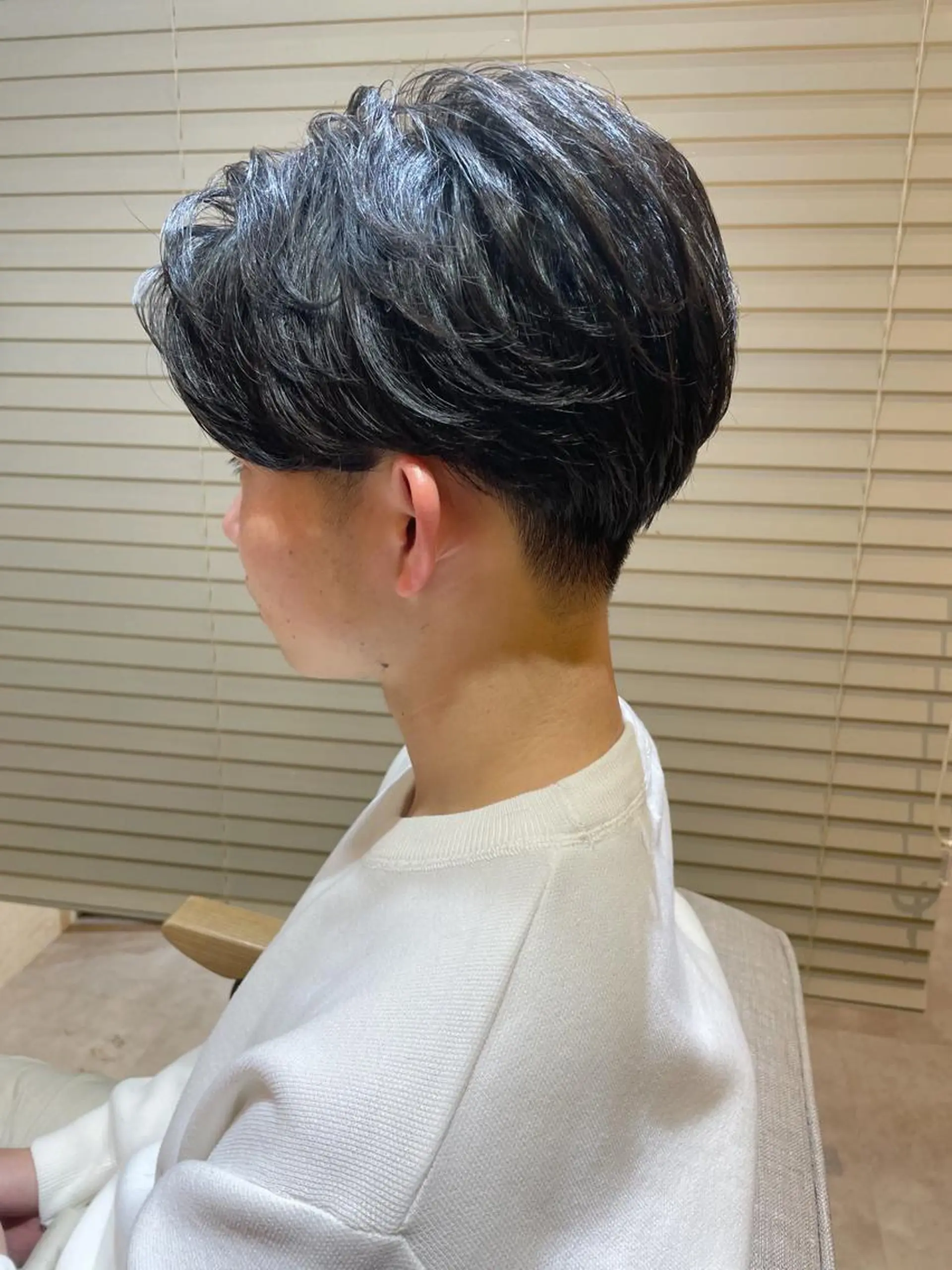 ショート パーマ メンズ メンズパーマ ニュアンスパーマ カット パーマ 瀬川 雄太のヘアスタイル