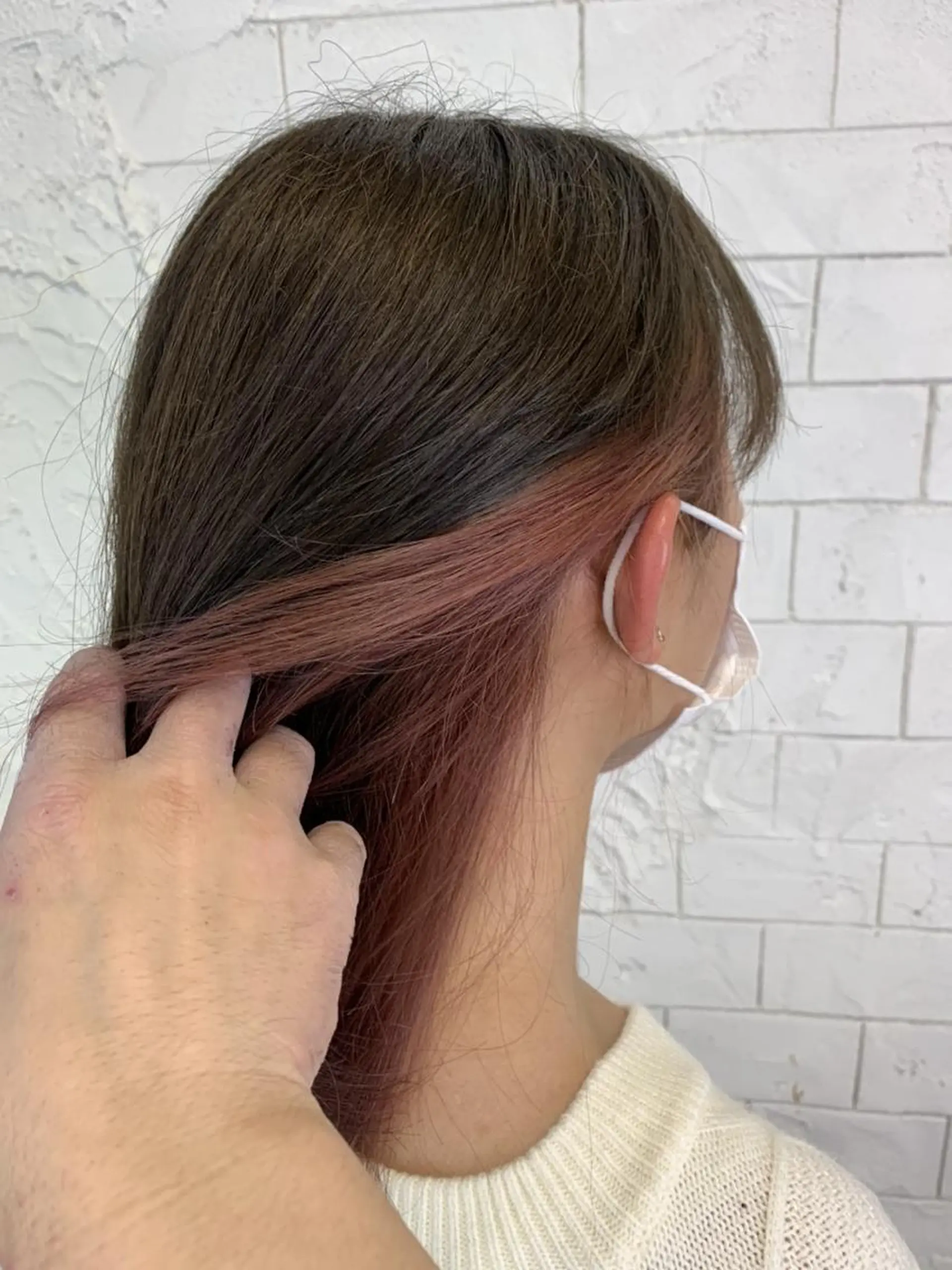 ミディアム archange 大井川のヘアスタイル