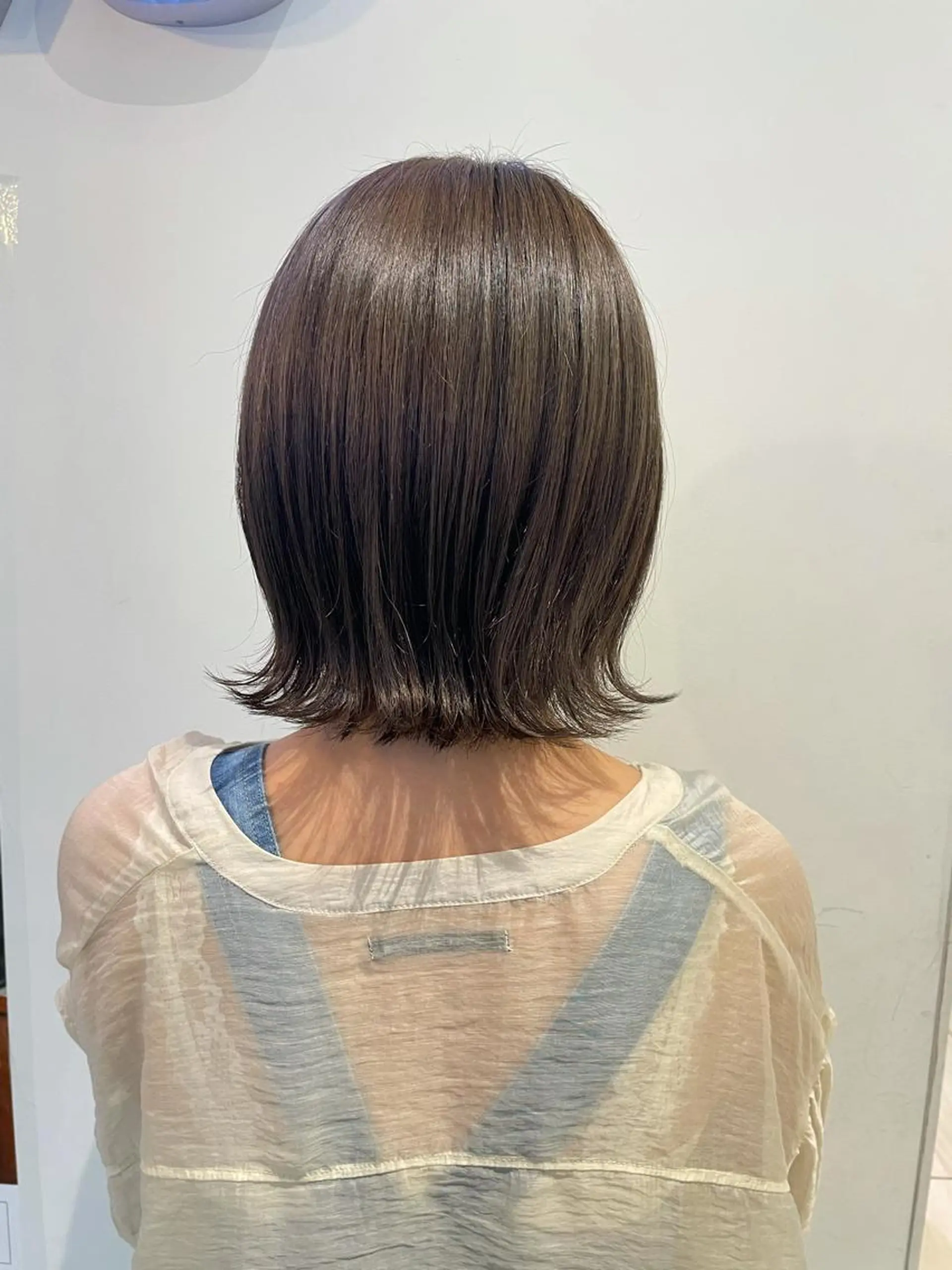 カラー ヘアカラー トリートメント 髪質改善カラー🤍 エクステ✨君島由実子のヘアスタイル