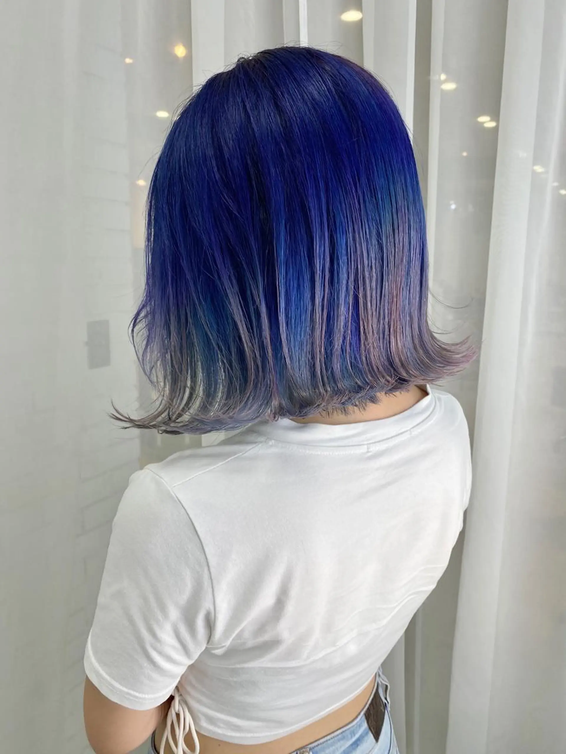 ミディアム ヘアカラー トリートメント welring hair salonのヘアスタイル