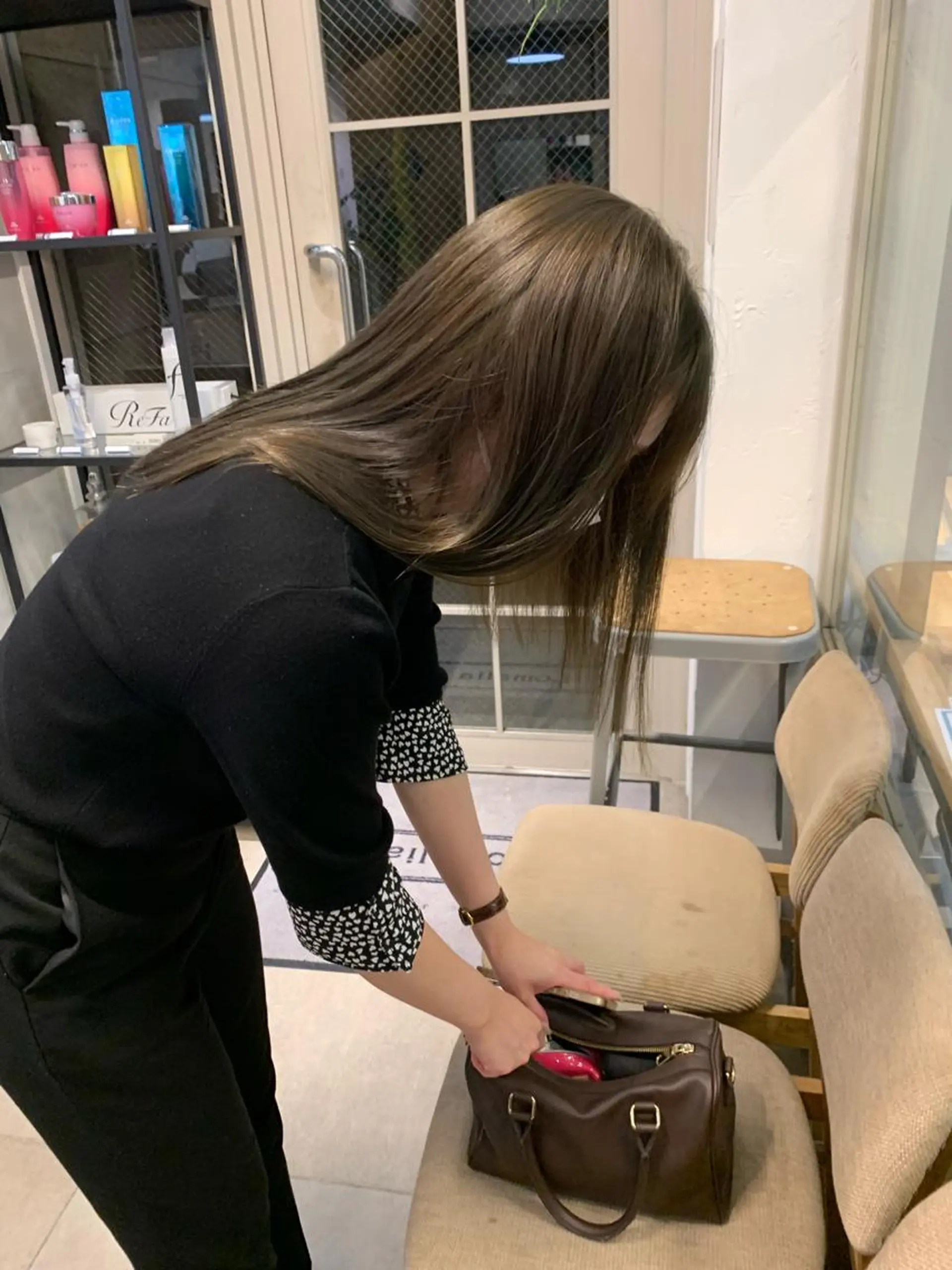 ロング カラー REINA☁️透明感 カラー/ぷつっと♡のヘアスタイル