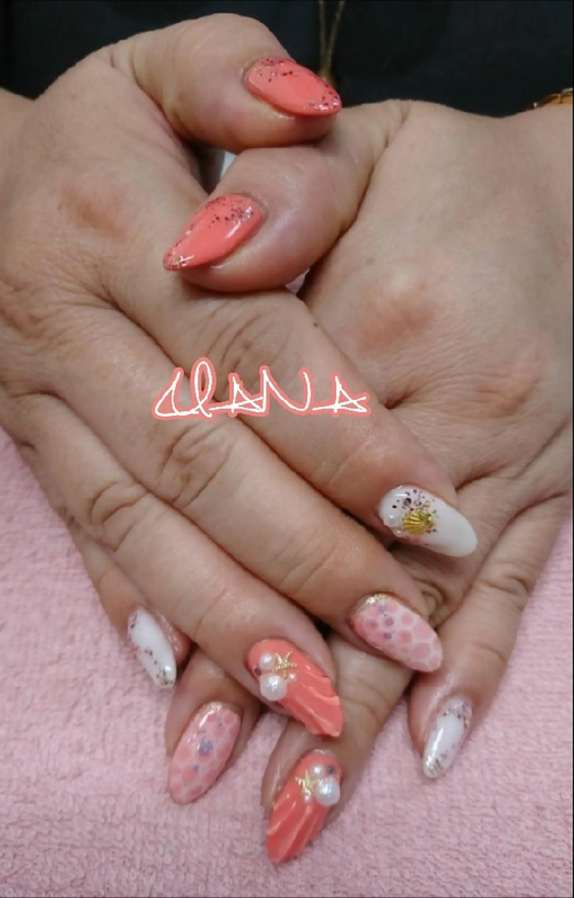 ネイル ハンドネイル LUANA  TAKAHASHIのネイルデザイン