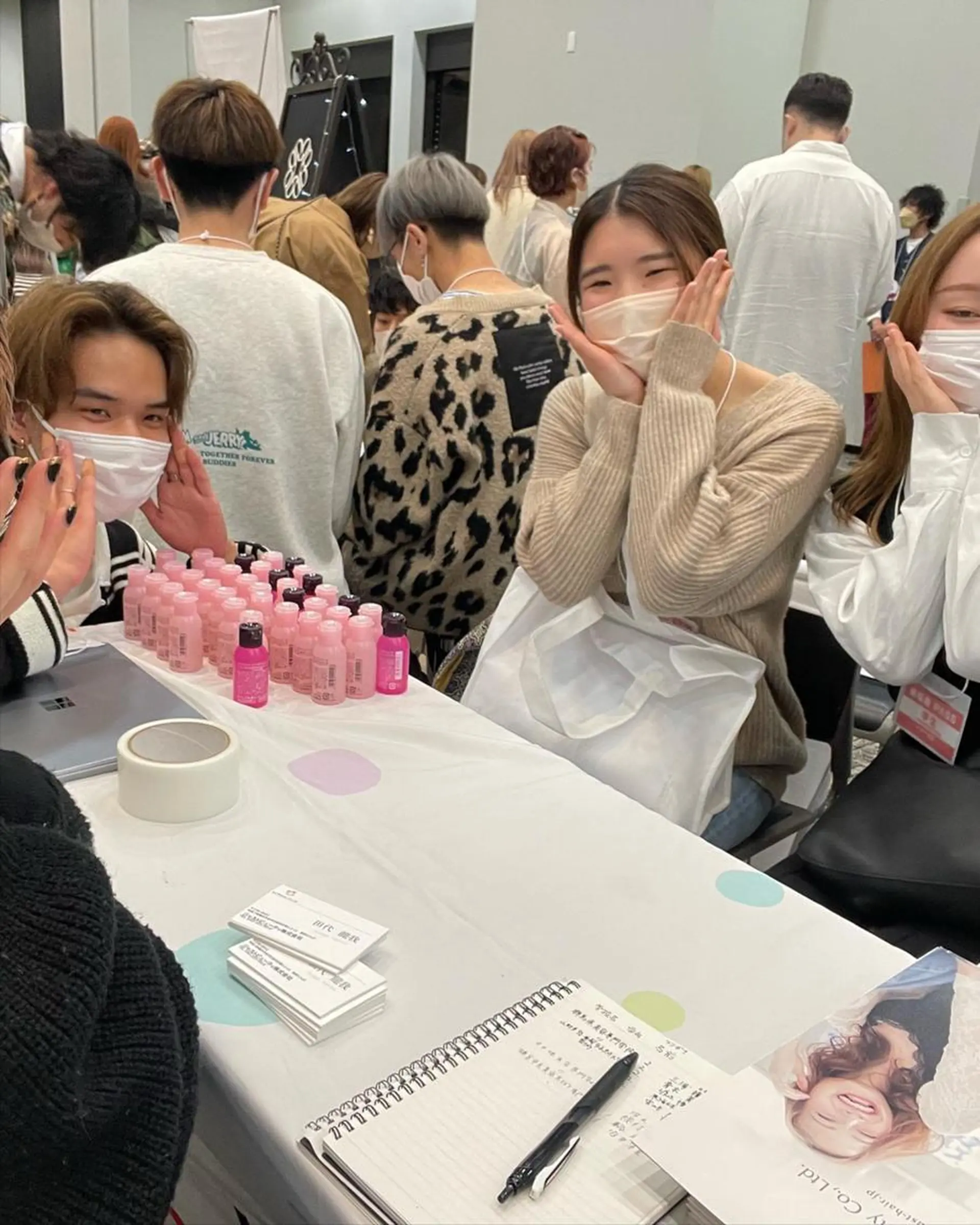 ミディアム カラー パーマ 髪質改善/ブリーチ 田代 龍我のヘアスタイル